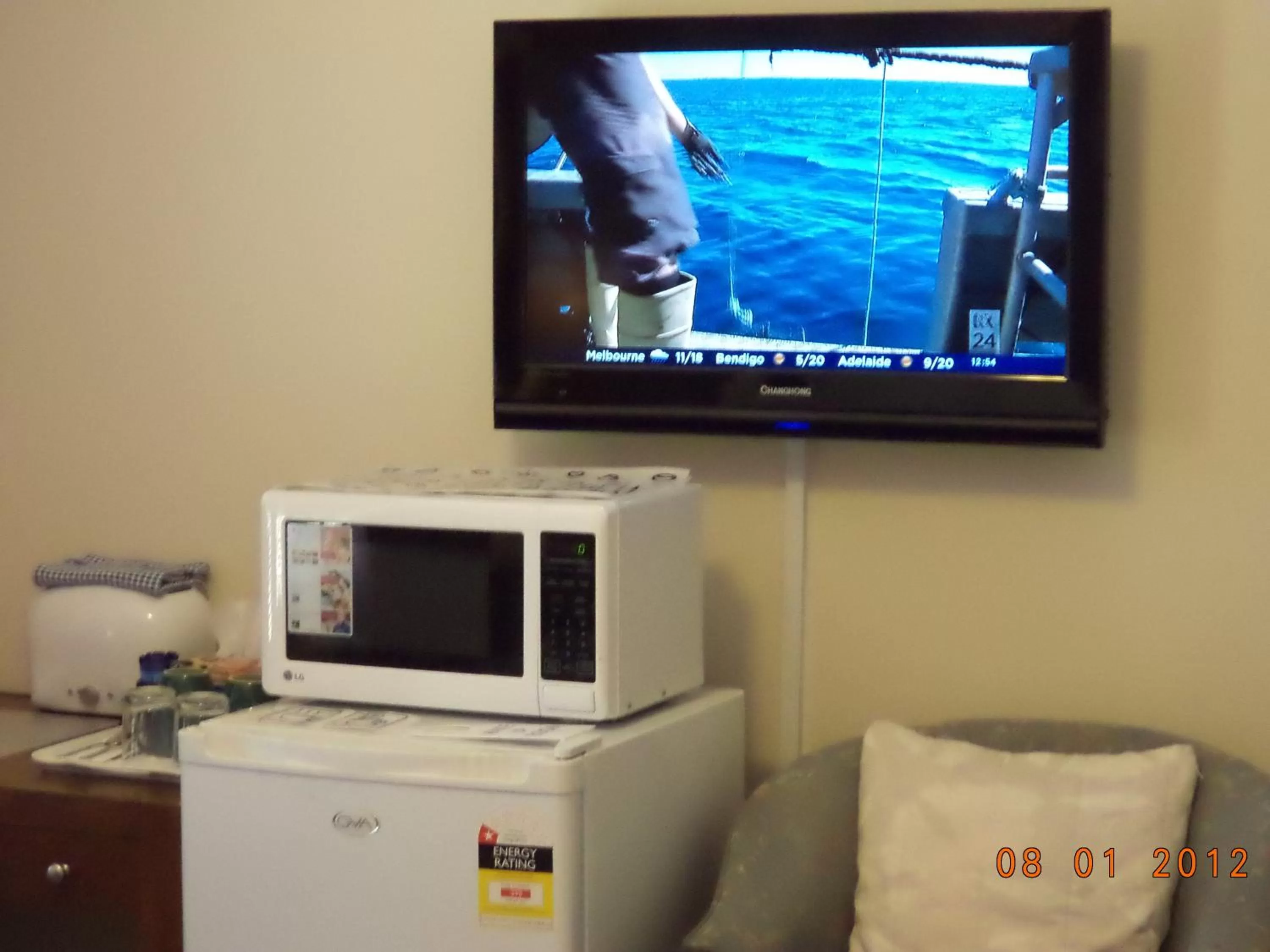 TV and multimedia in Arcadian Bed & Breakfast