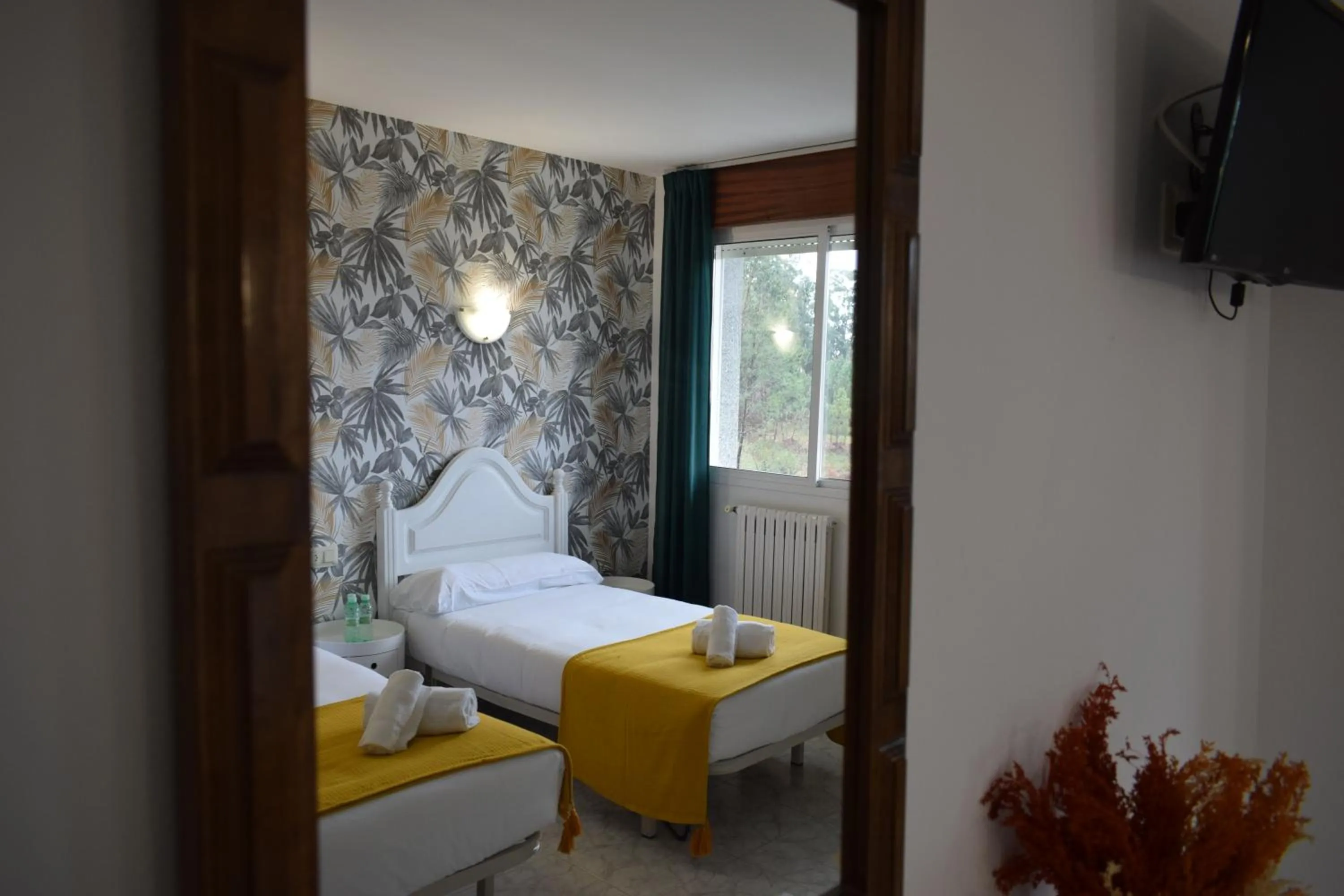 Bed in Hotel Xunca Blanca