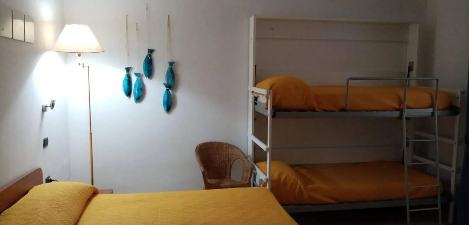 Bed in Hotel Caporal