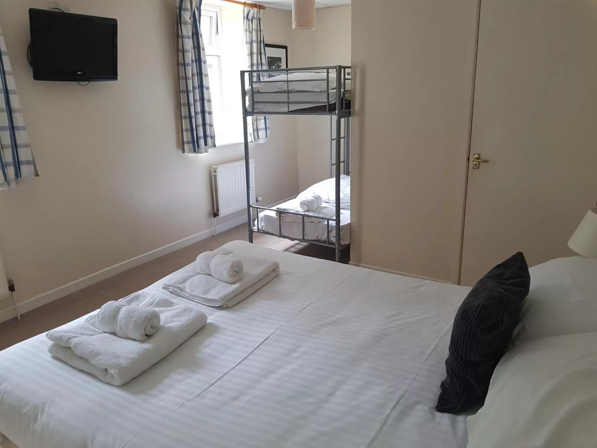 Bed in Glan Aber Hotel