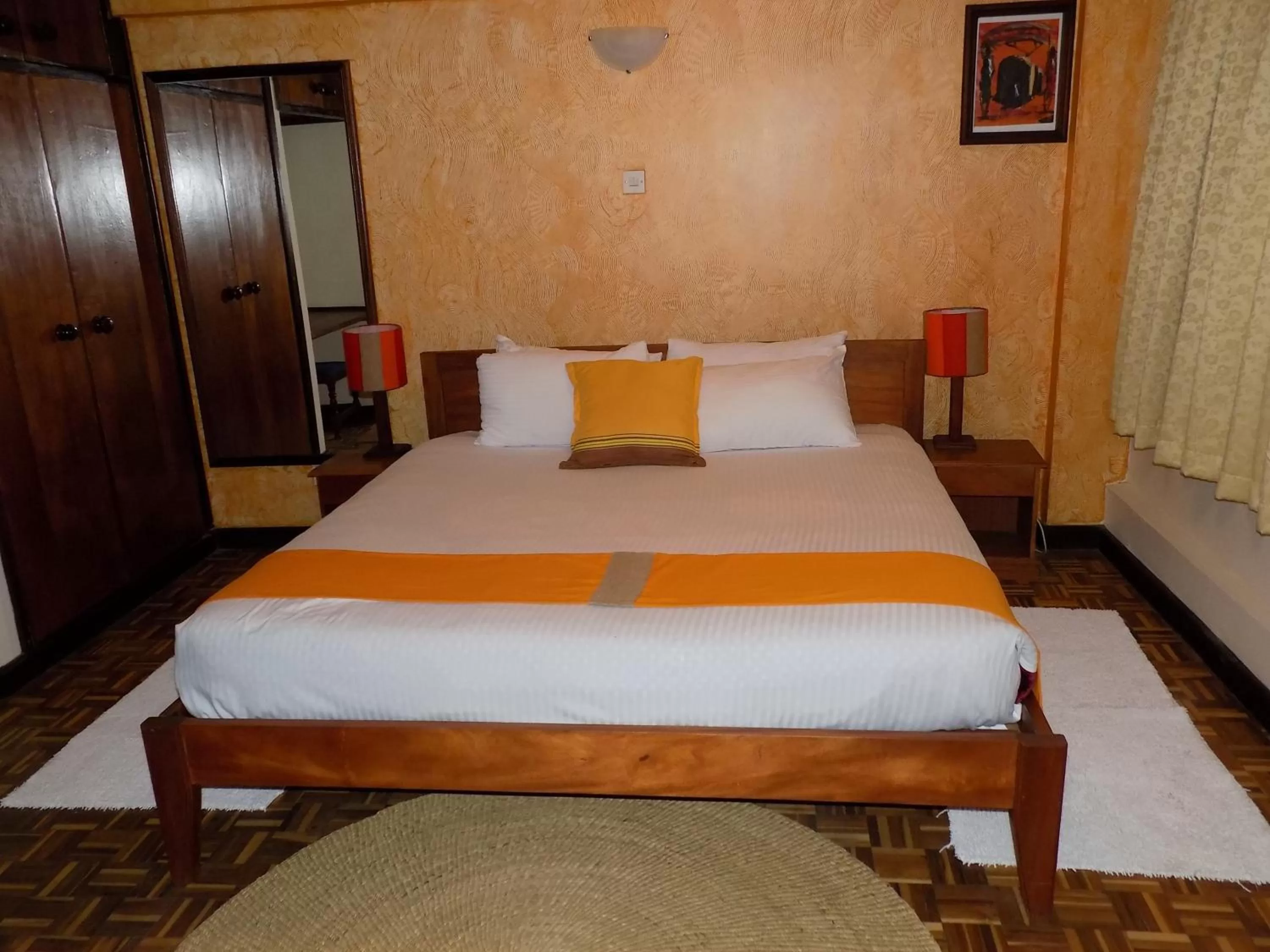 Bedroom, Bed in Kenya Comfort Suites