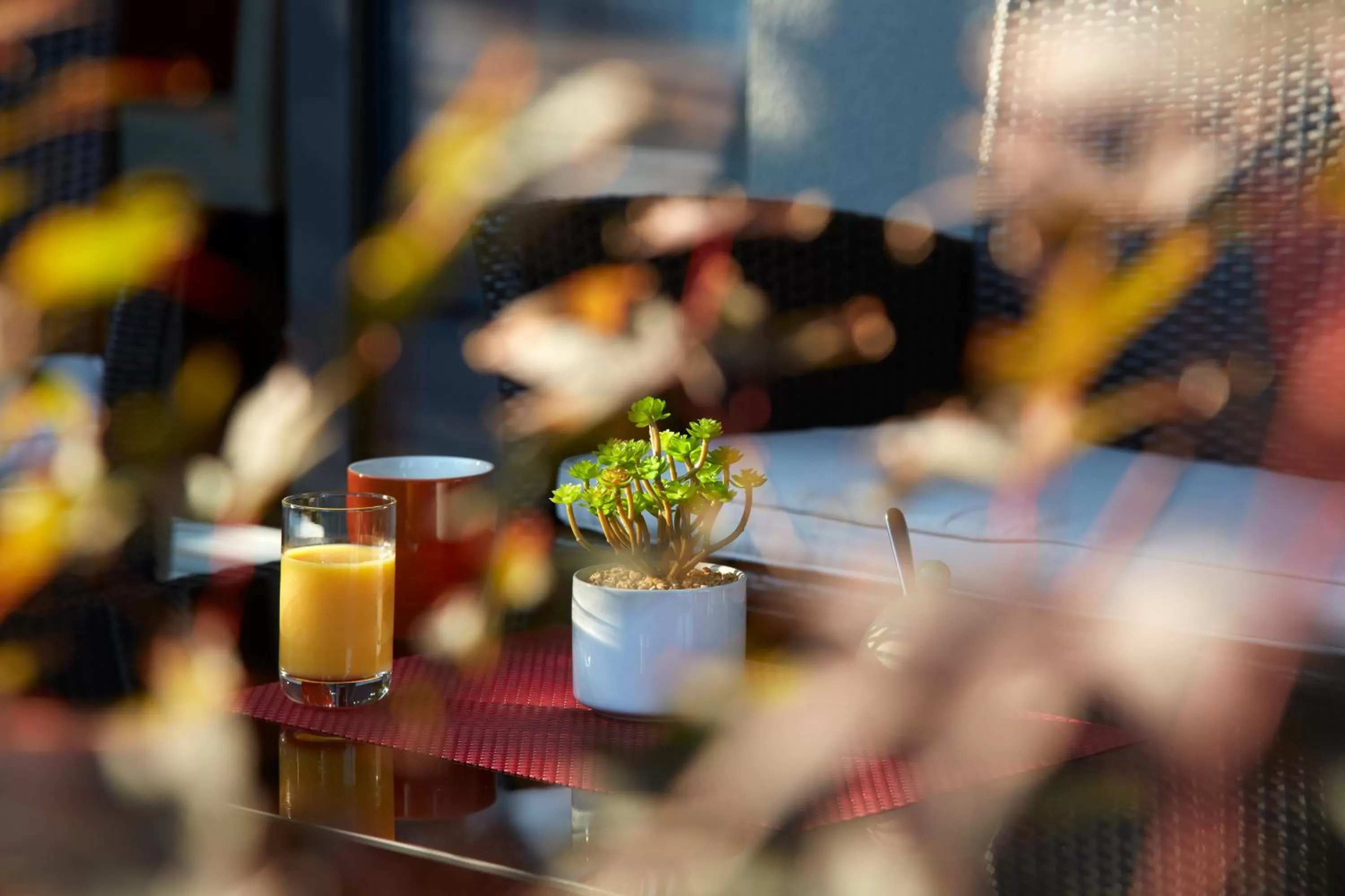 Seating area in Hotel & Restaurant Wilder Mann