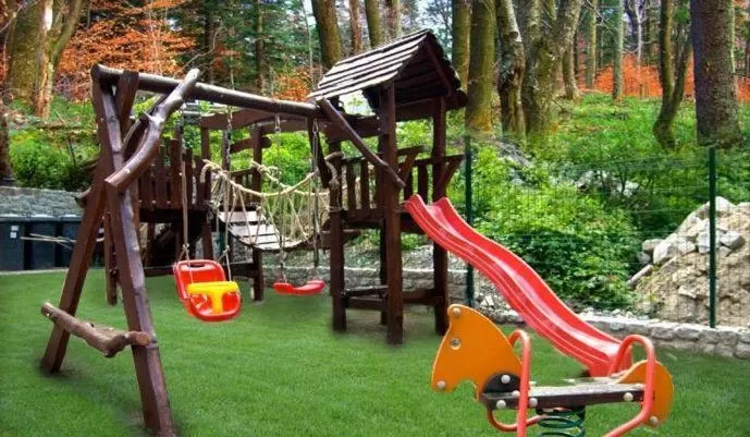 Children play ground, Children's Play Area in KRISTINA Willa & Spa