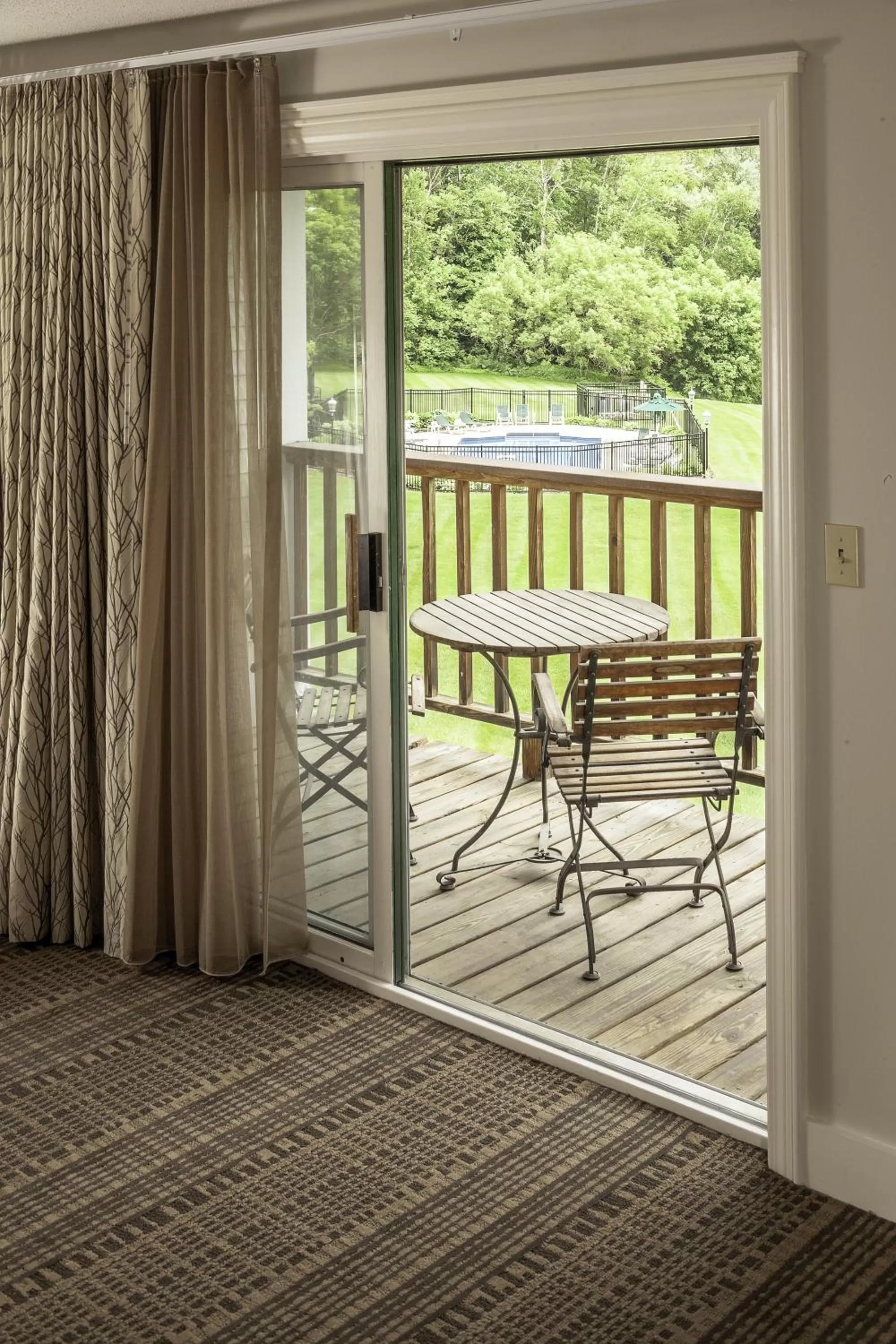 Decorative detail in Fairbanks Inn