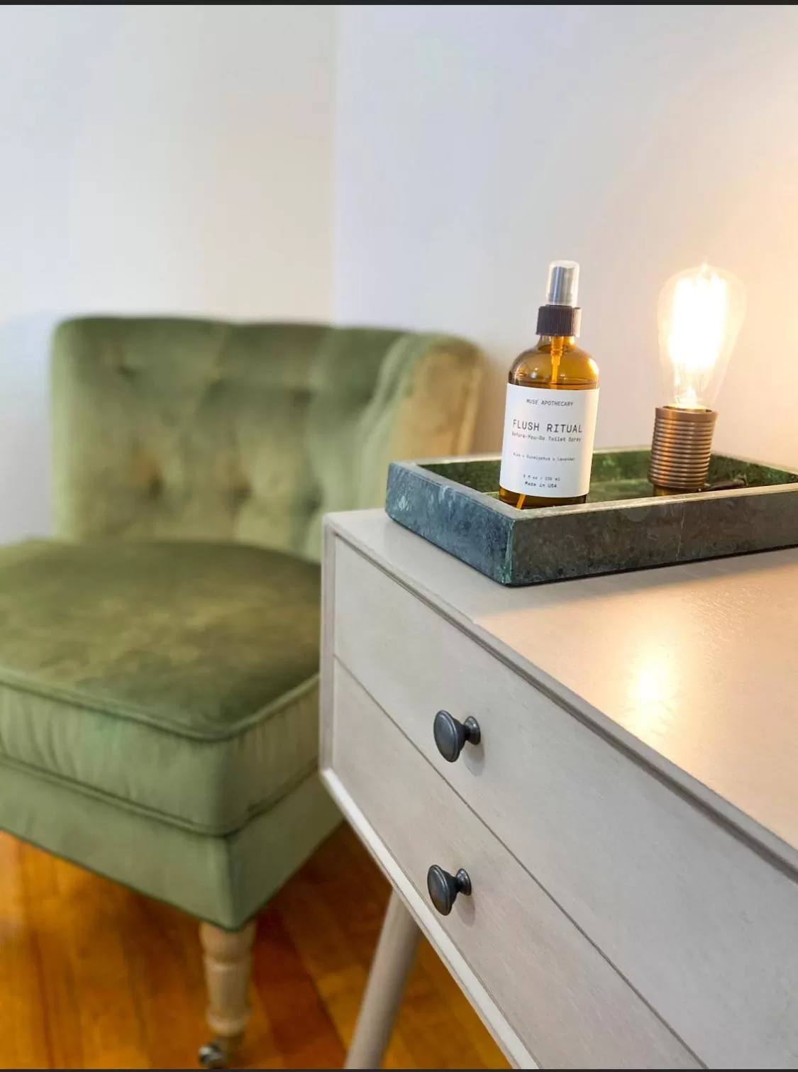 Seating area in Vida Boutique Inn