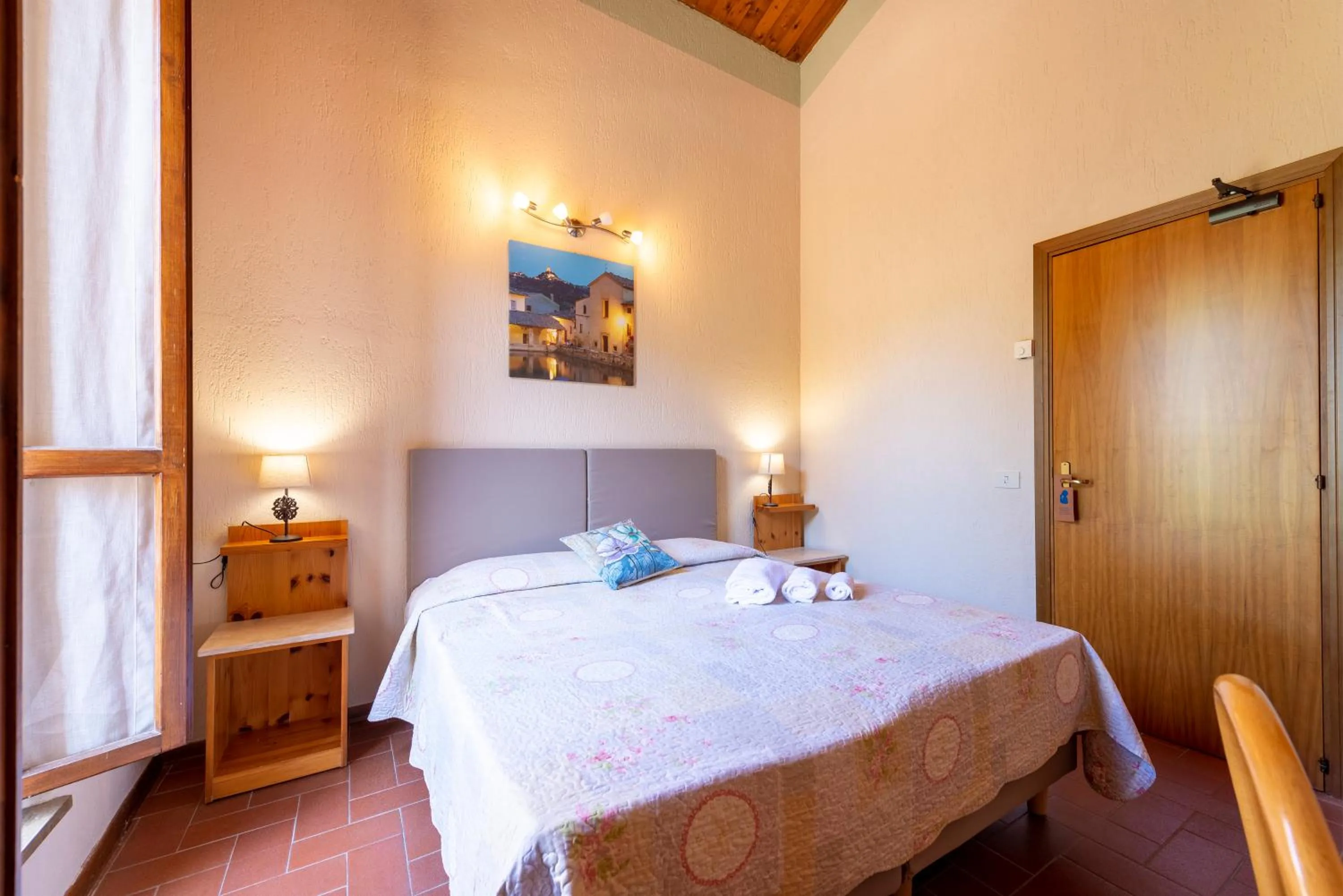 Bedroom, Bed in Hotel Palazzuolo