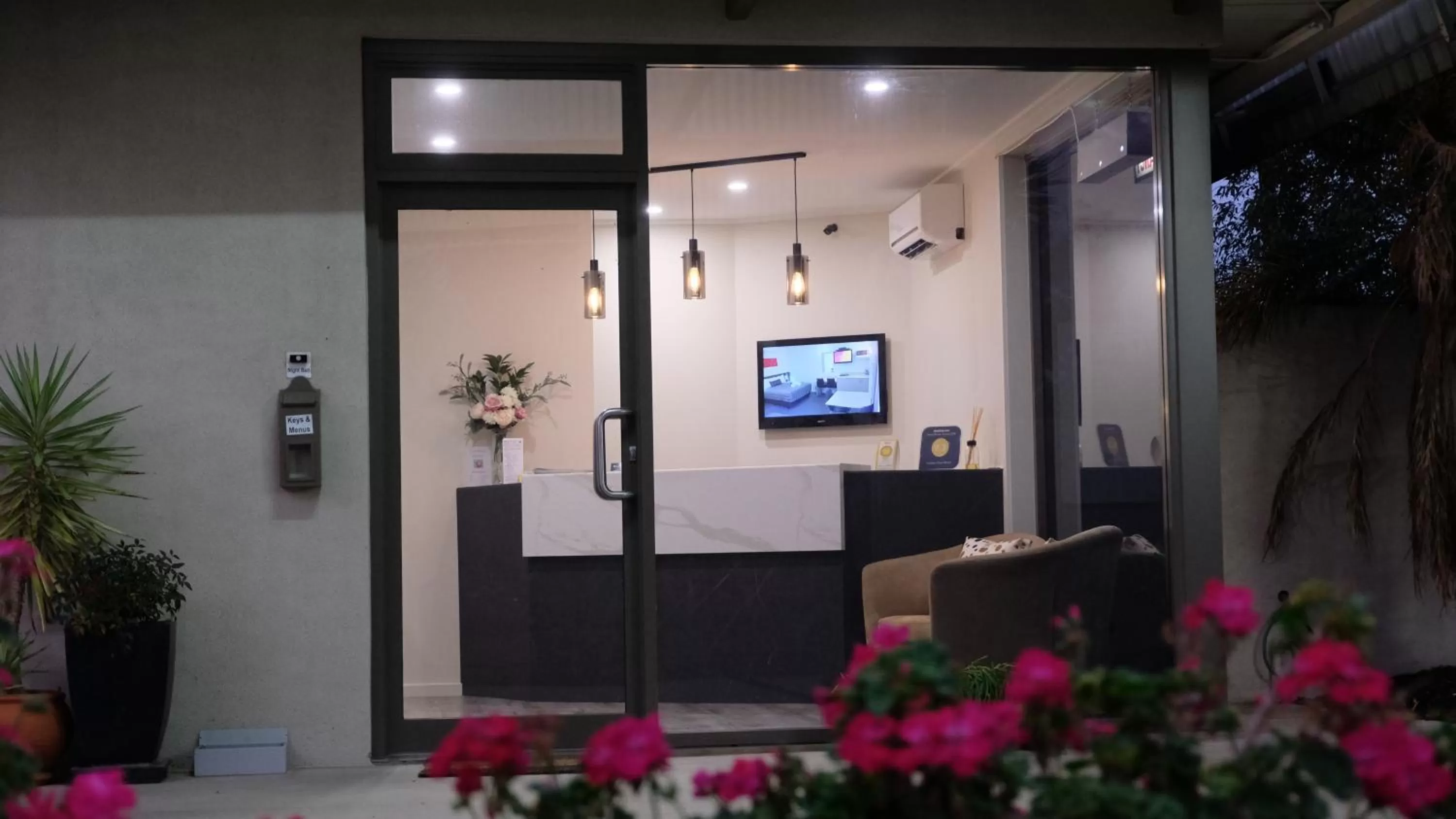 Lobby or reception in Loddon River Motel Kerang