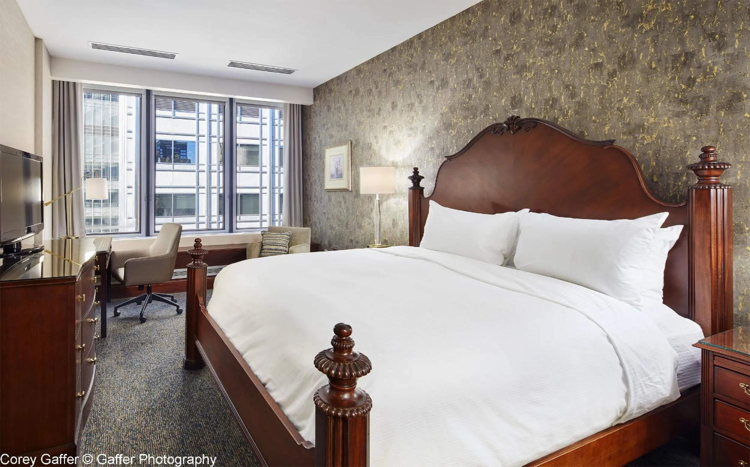 Bed in The Towers at The Kahler Grand