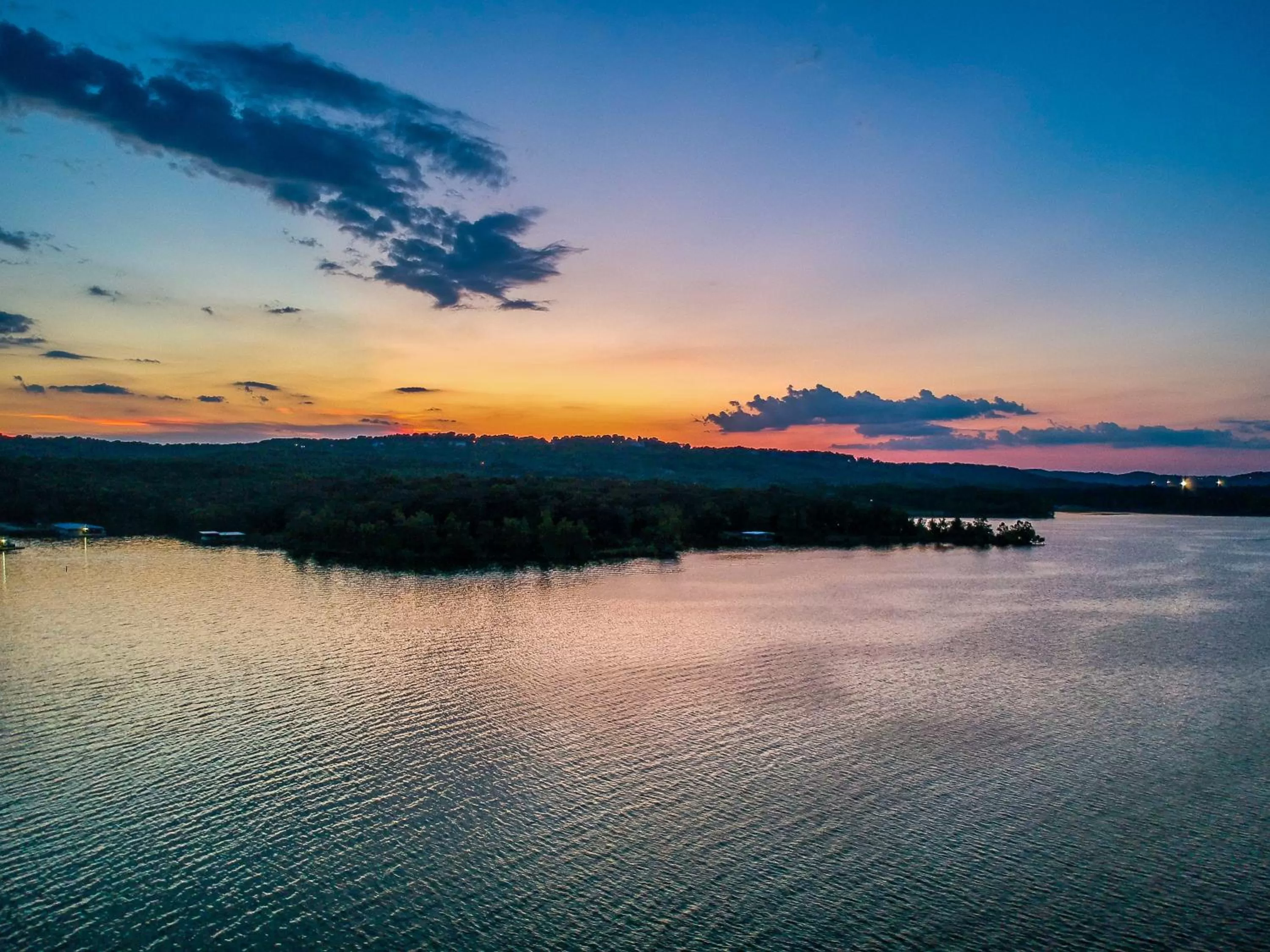 Lake view in Table Rock Resorts at Indian Point