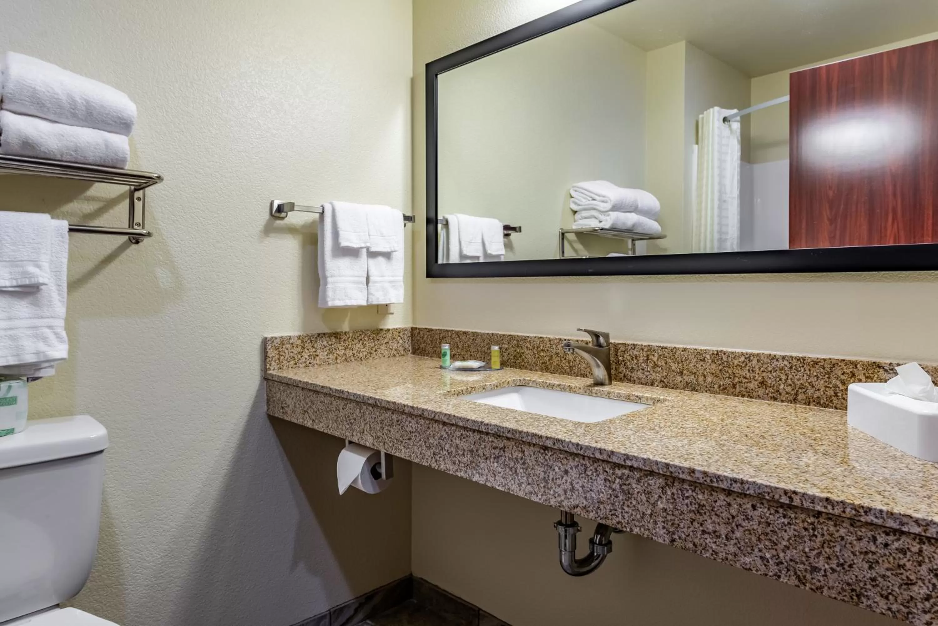 Bathroom in Cobblestone Hotel & Suites - Hutchinson