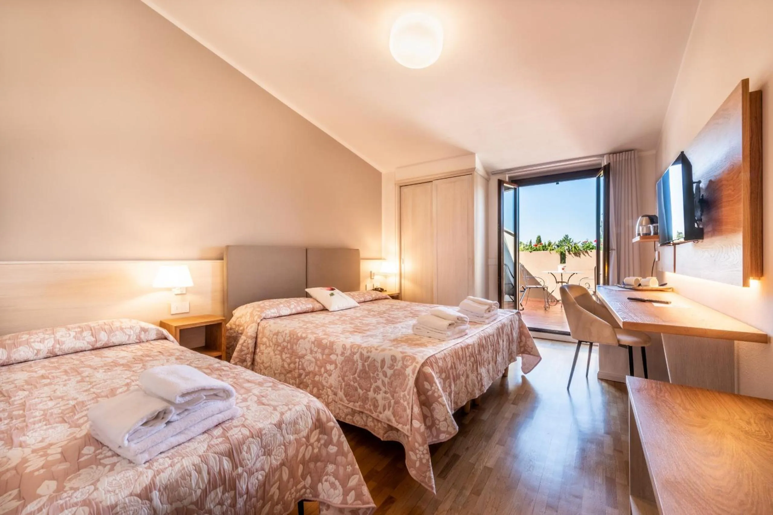 Bed in Hotel Palazzuolo