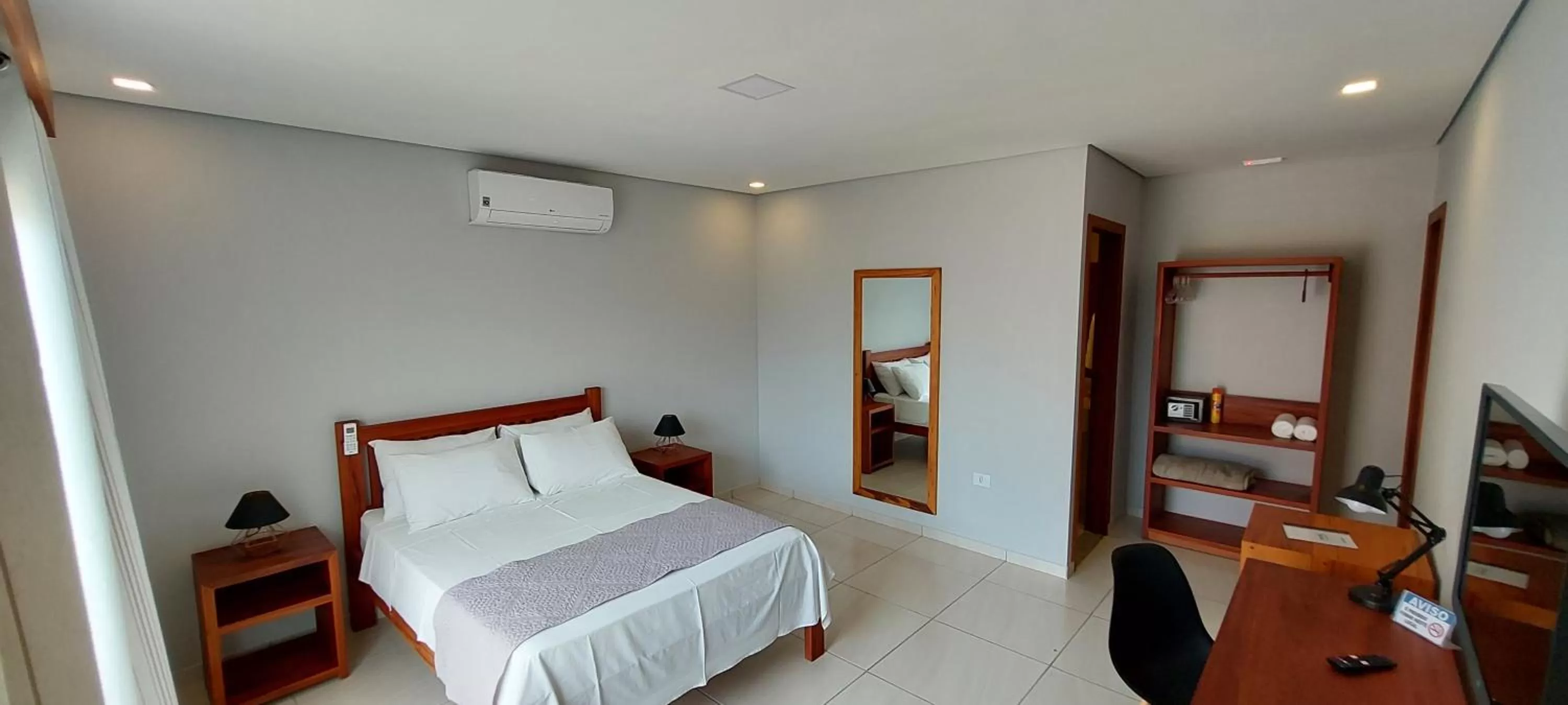 Bed in Pousada das Saíras