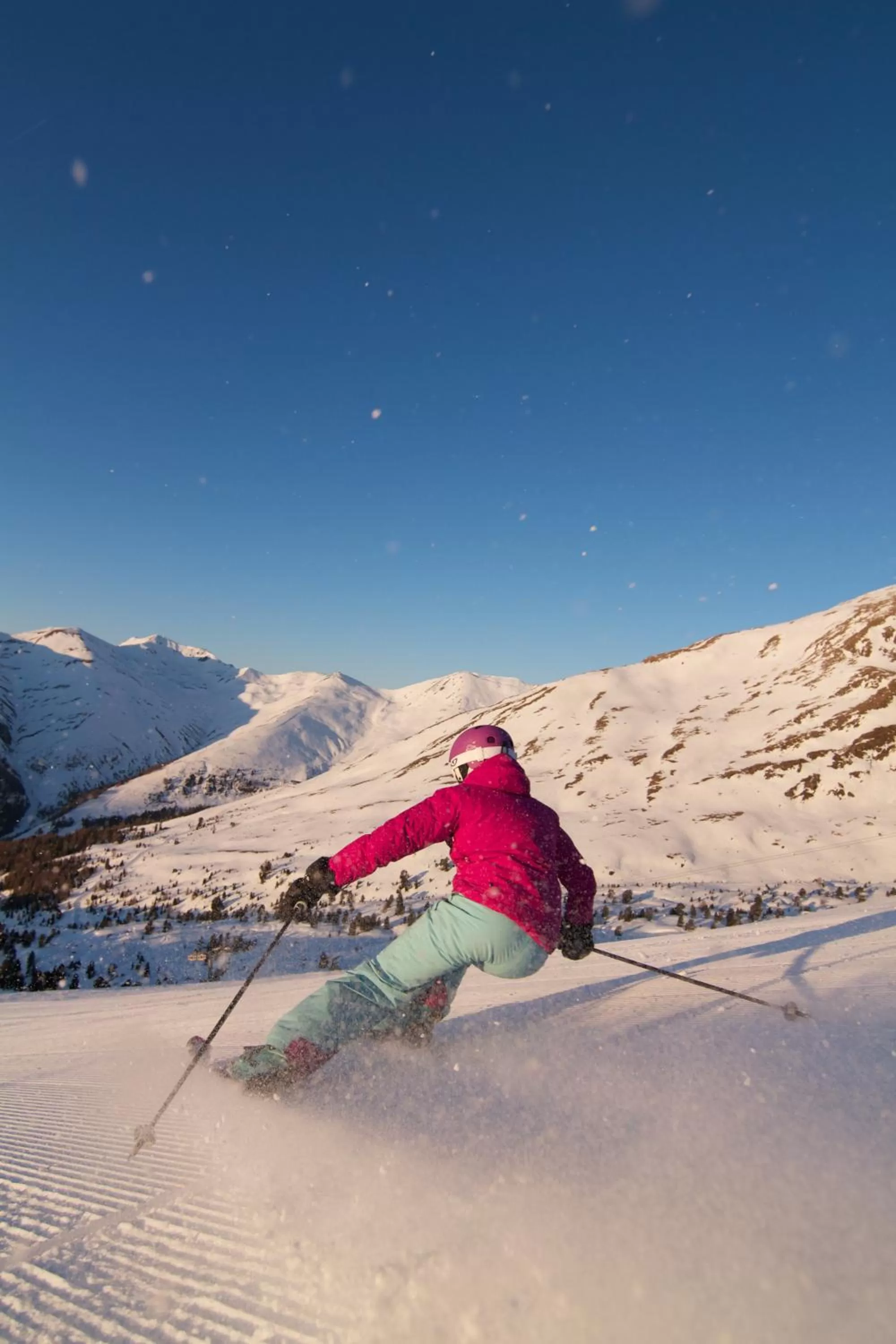 Winter, Skiing in Pension Fuchs