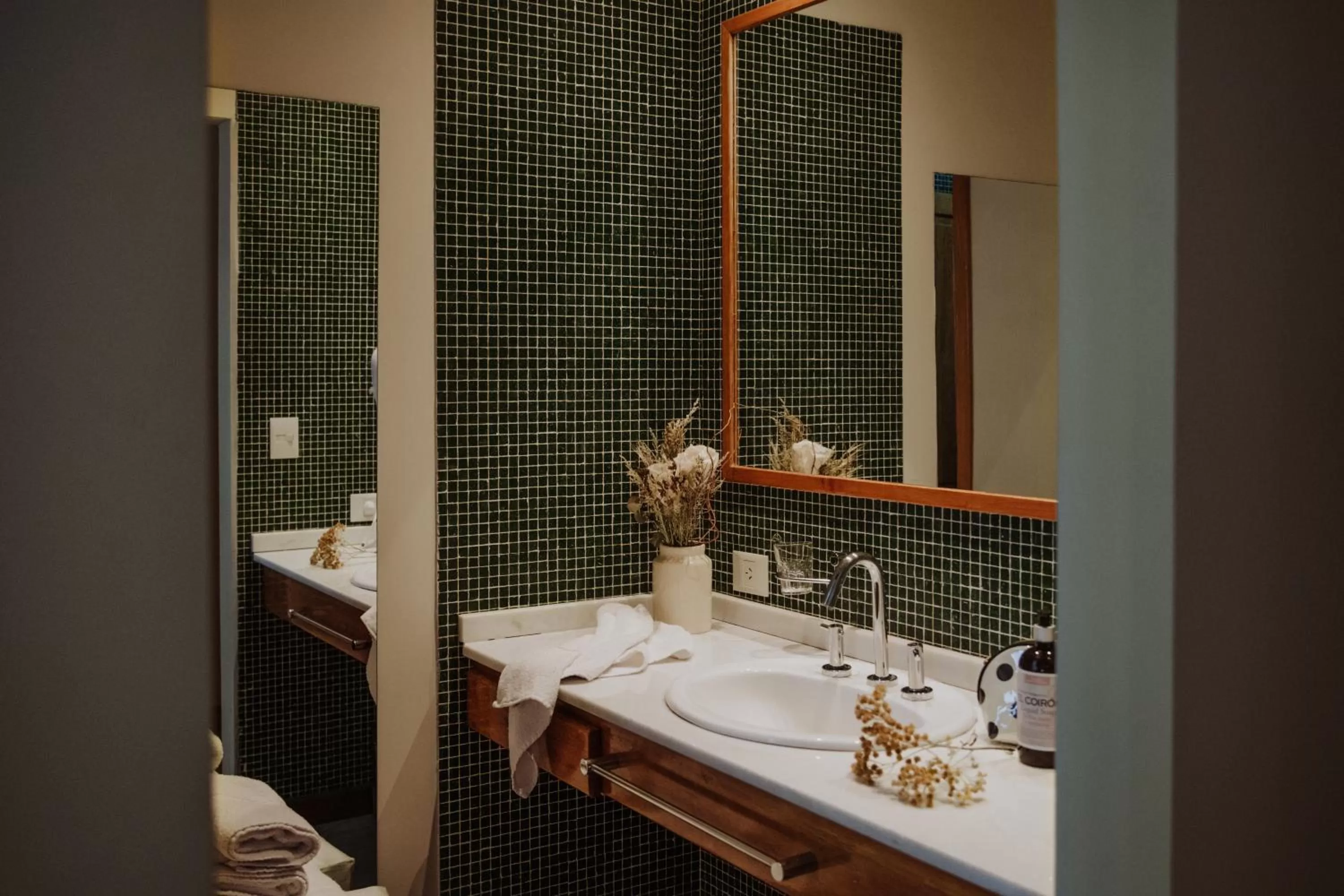 Bathroom in Hostería El Coirón