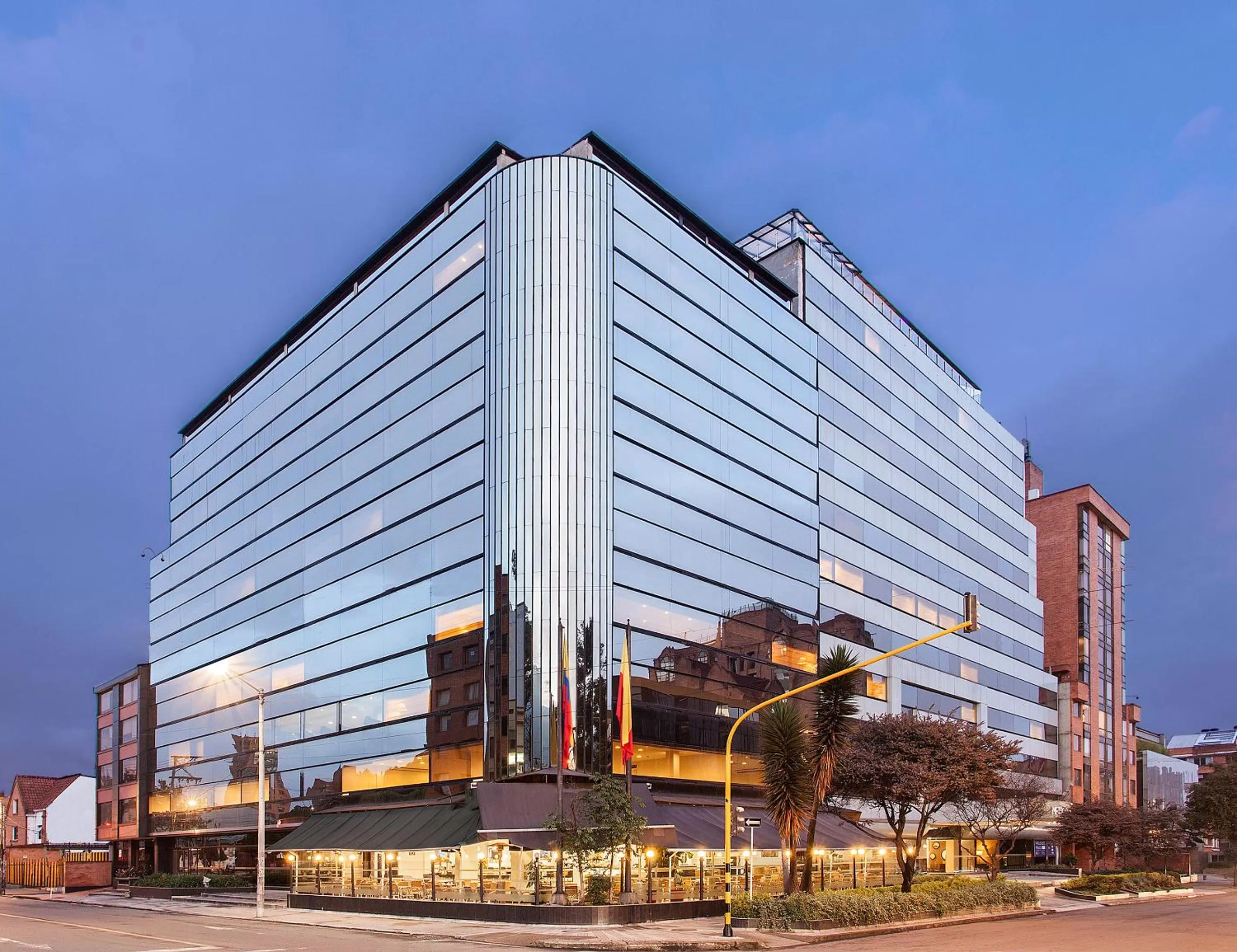 Property building in Radisson Bogota Metrotel