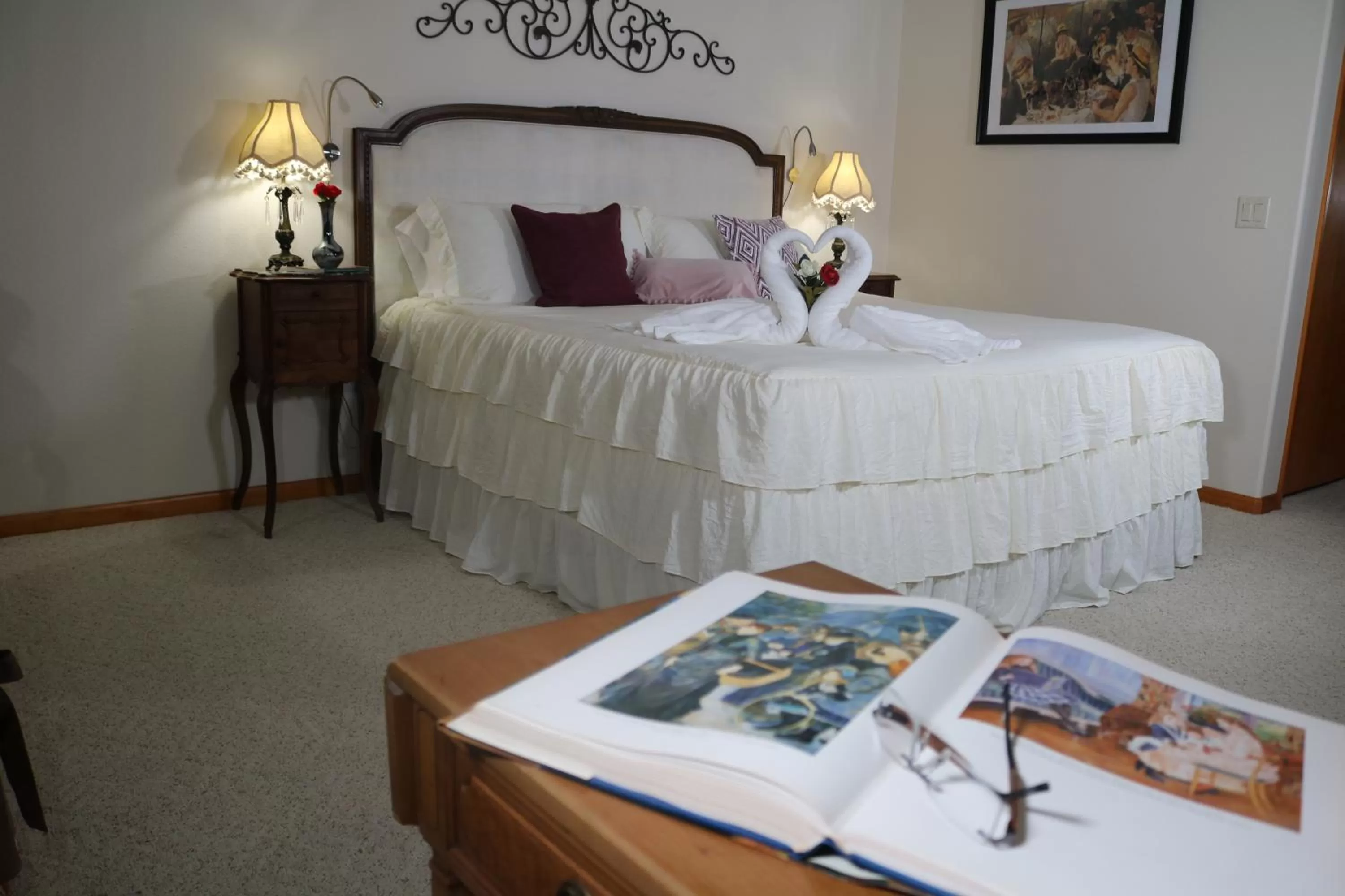 Bed in Crystal River Lullaby B&B