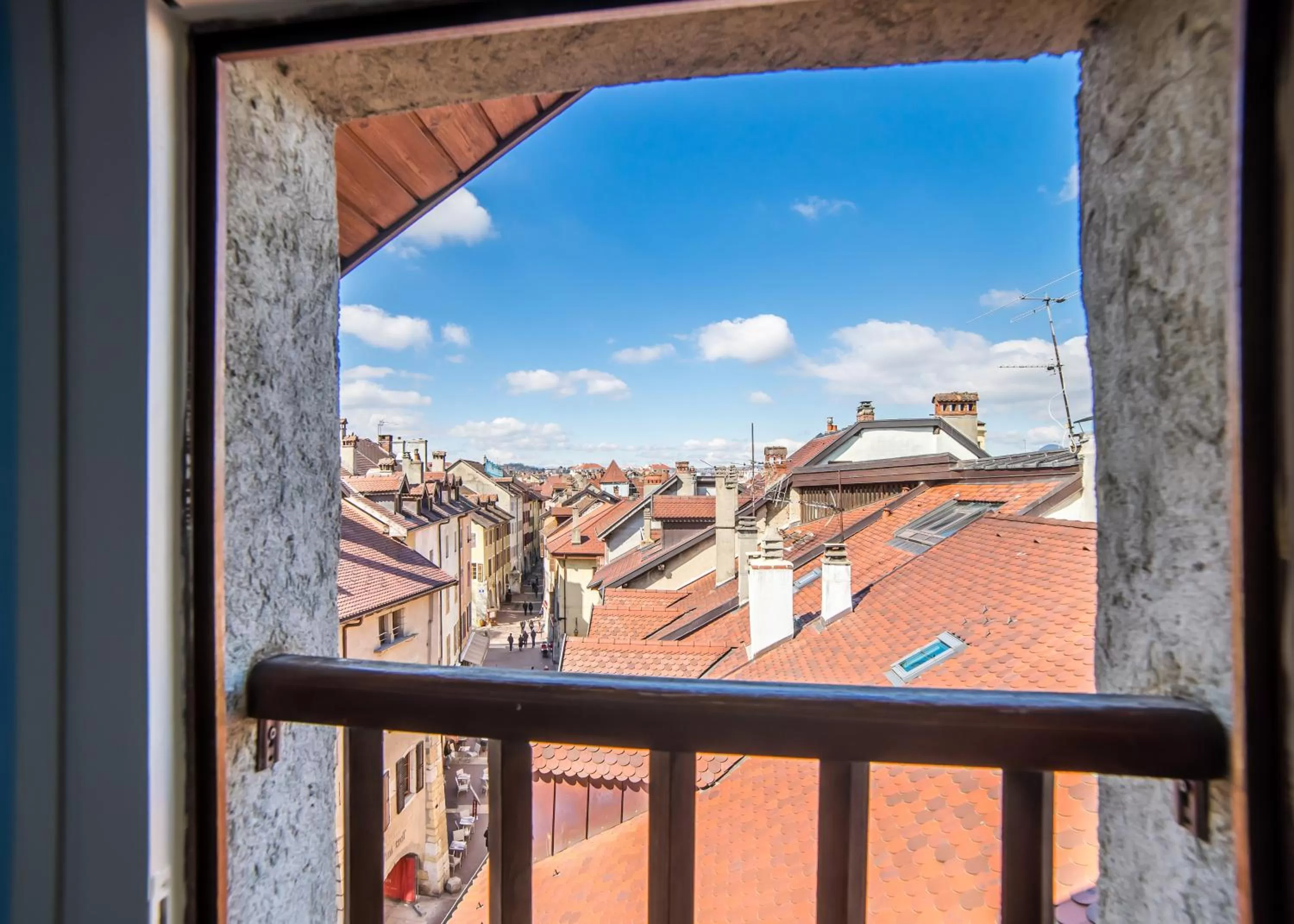 City view in Hôtel du Palais de l'Isle