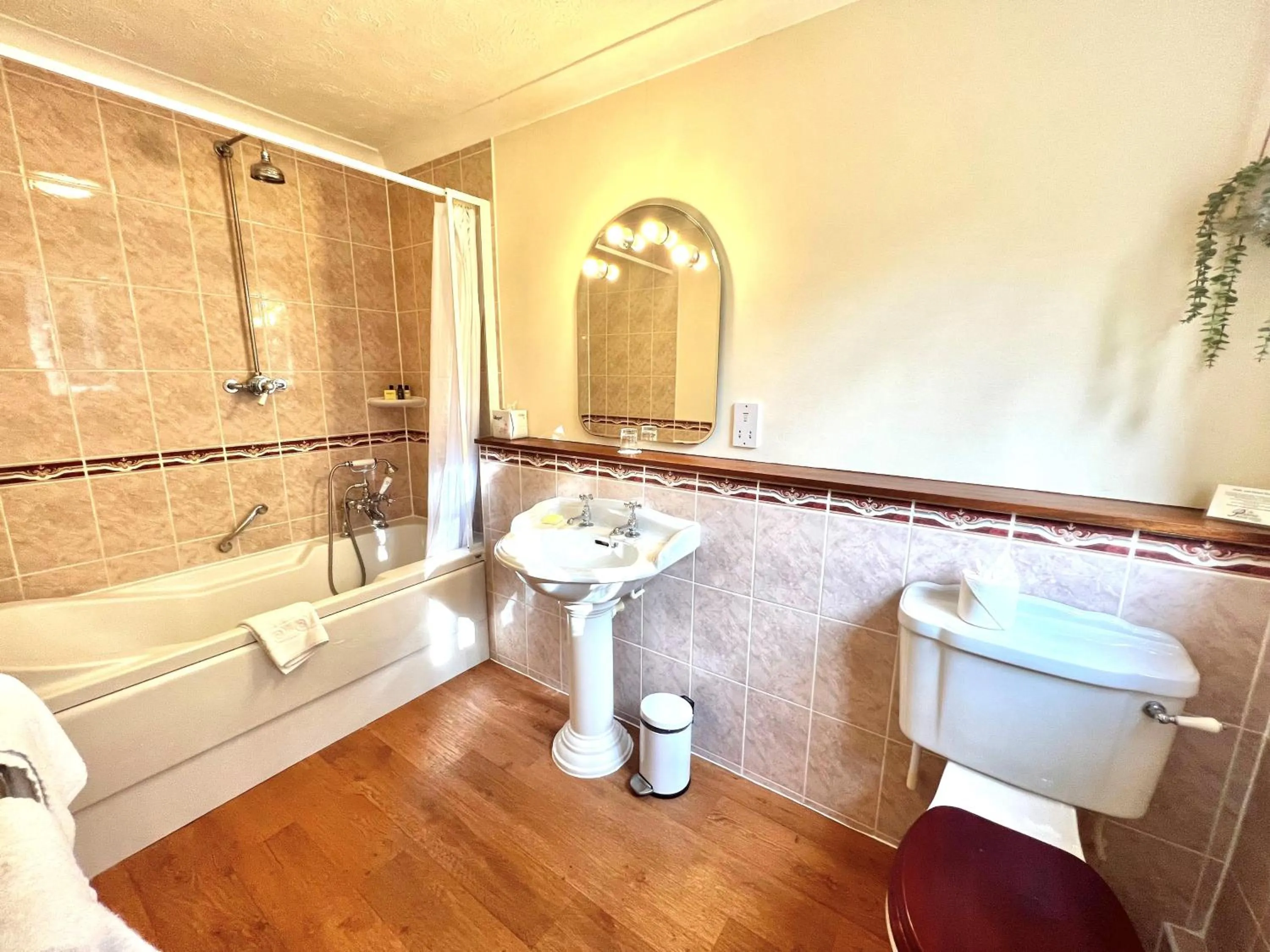 Bathroom in Passford House Hotel