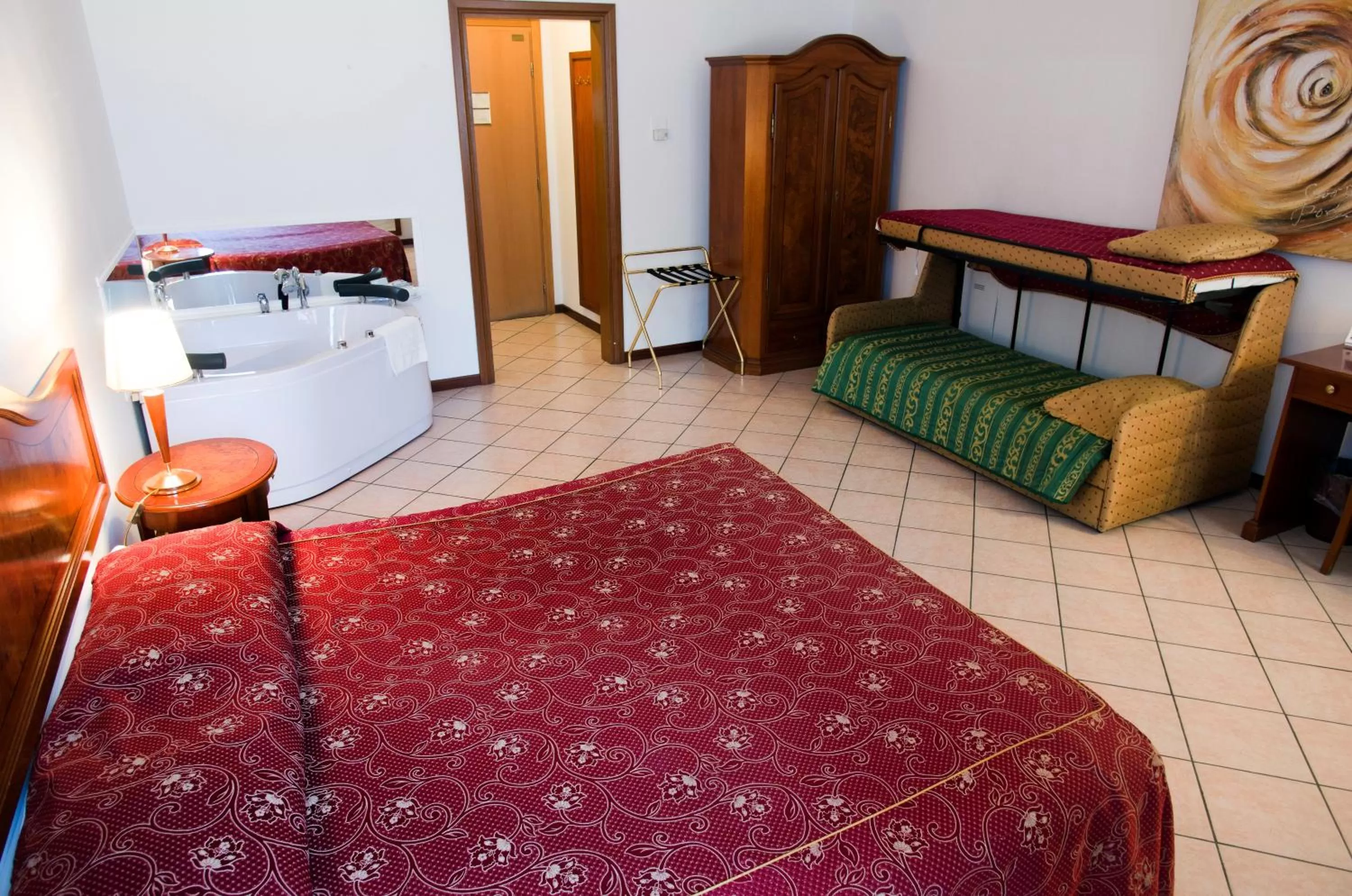 Bed in Primotel Brescia