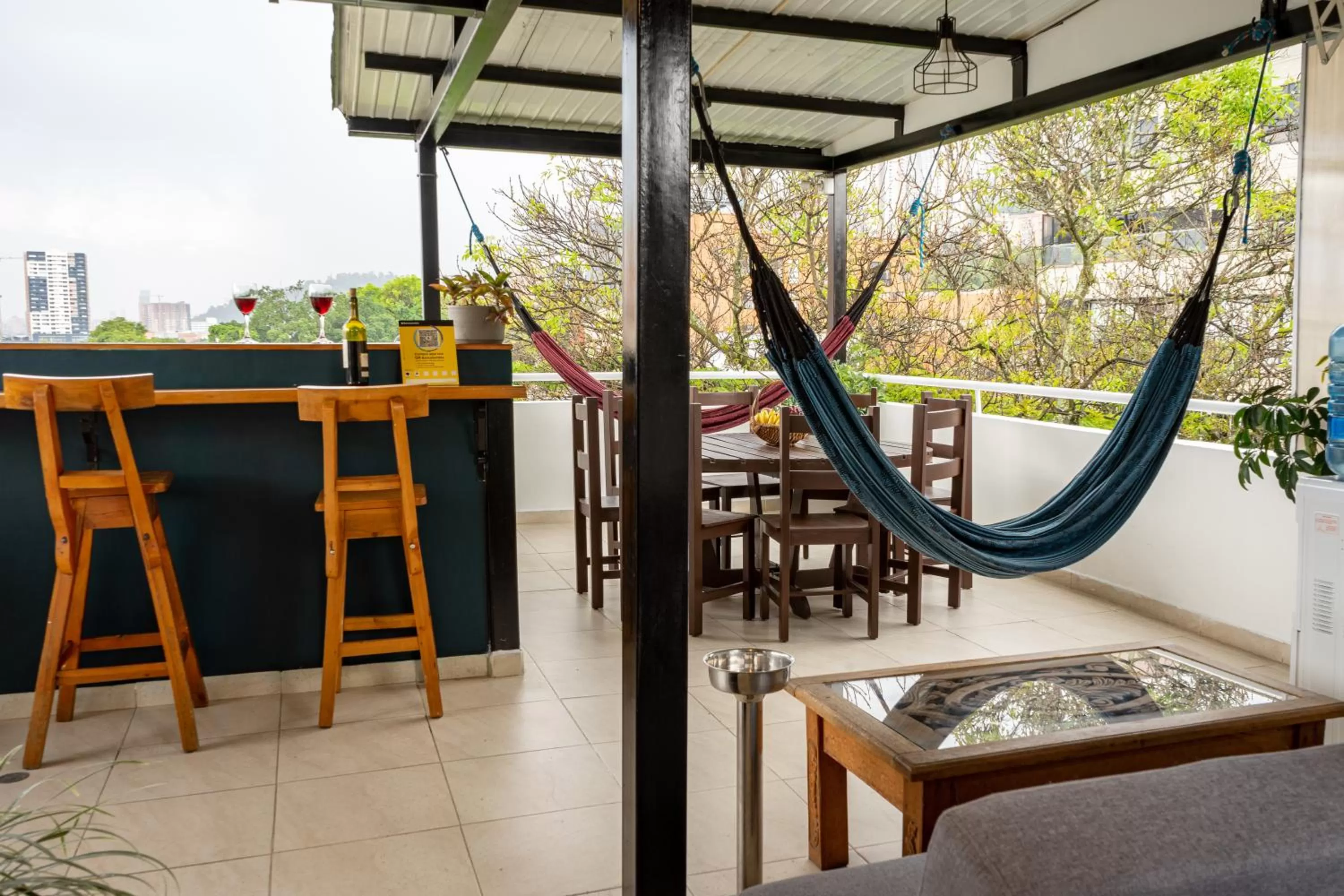 Balcony/Terrace in Poblado Guest House