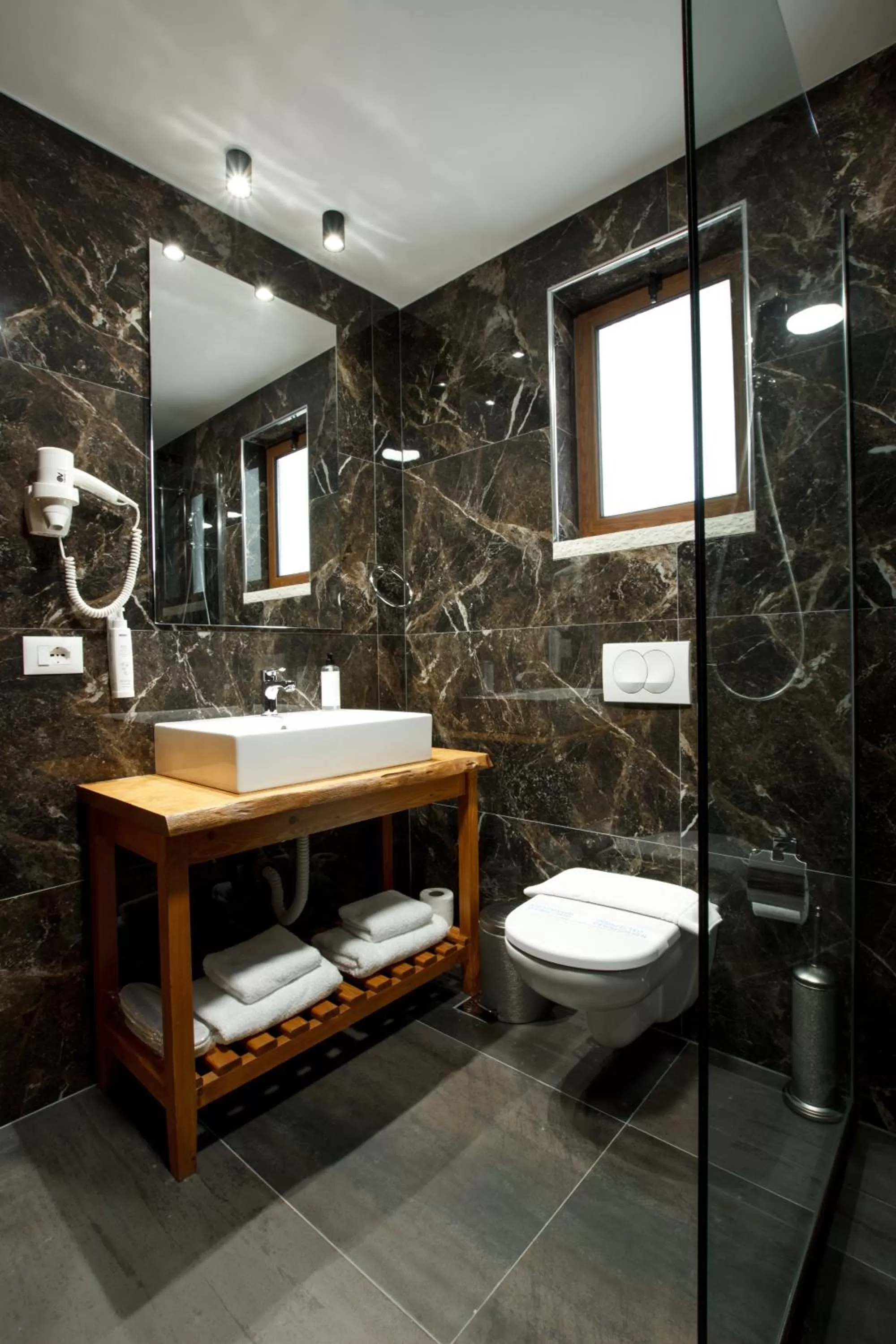 Bathroom in Rose Garden Hotel