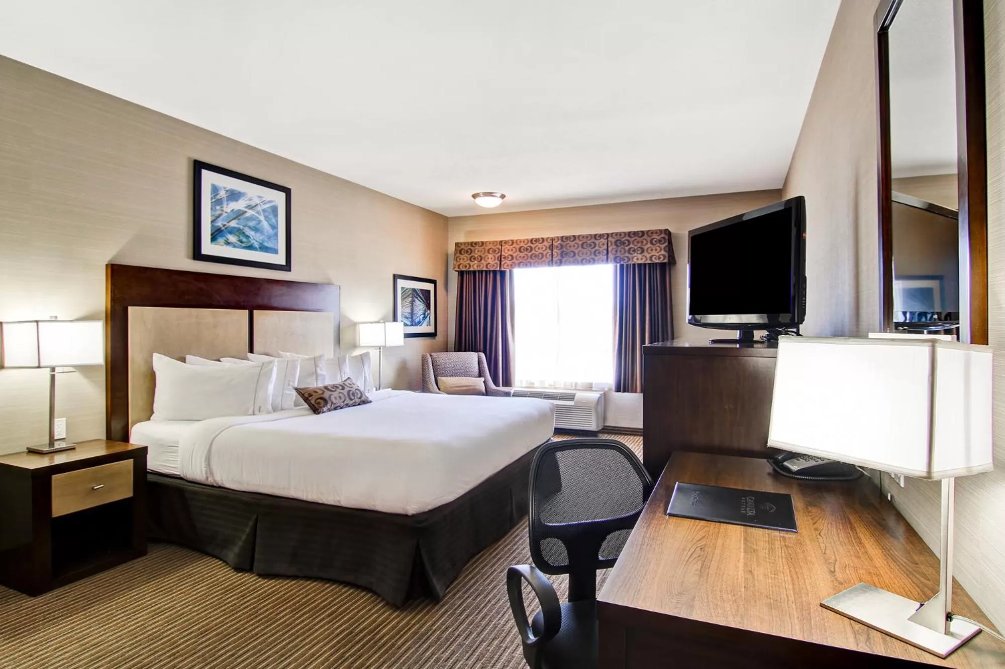 Bed in Canalta Hotel Esterhazy