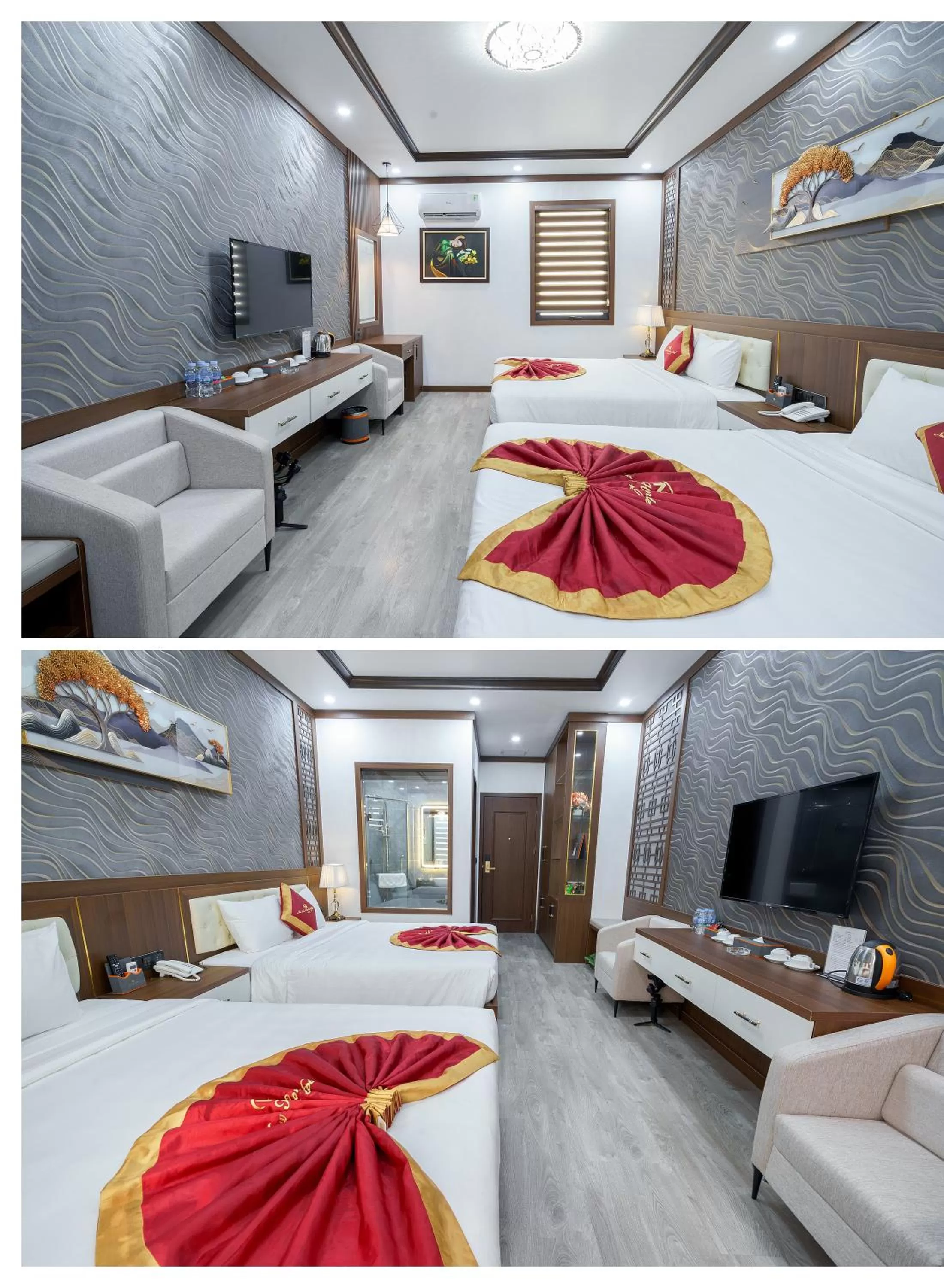 Photo of the whole room, Bed in Sunland Halong Hotel and Restaurant