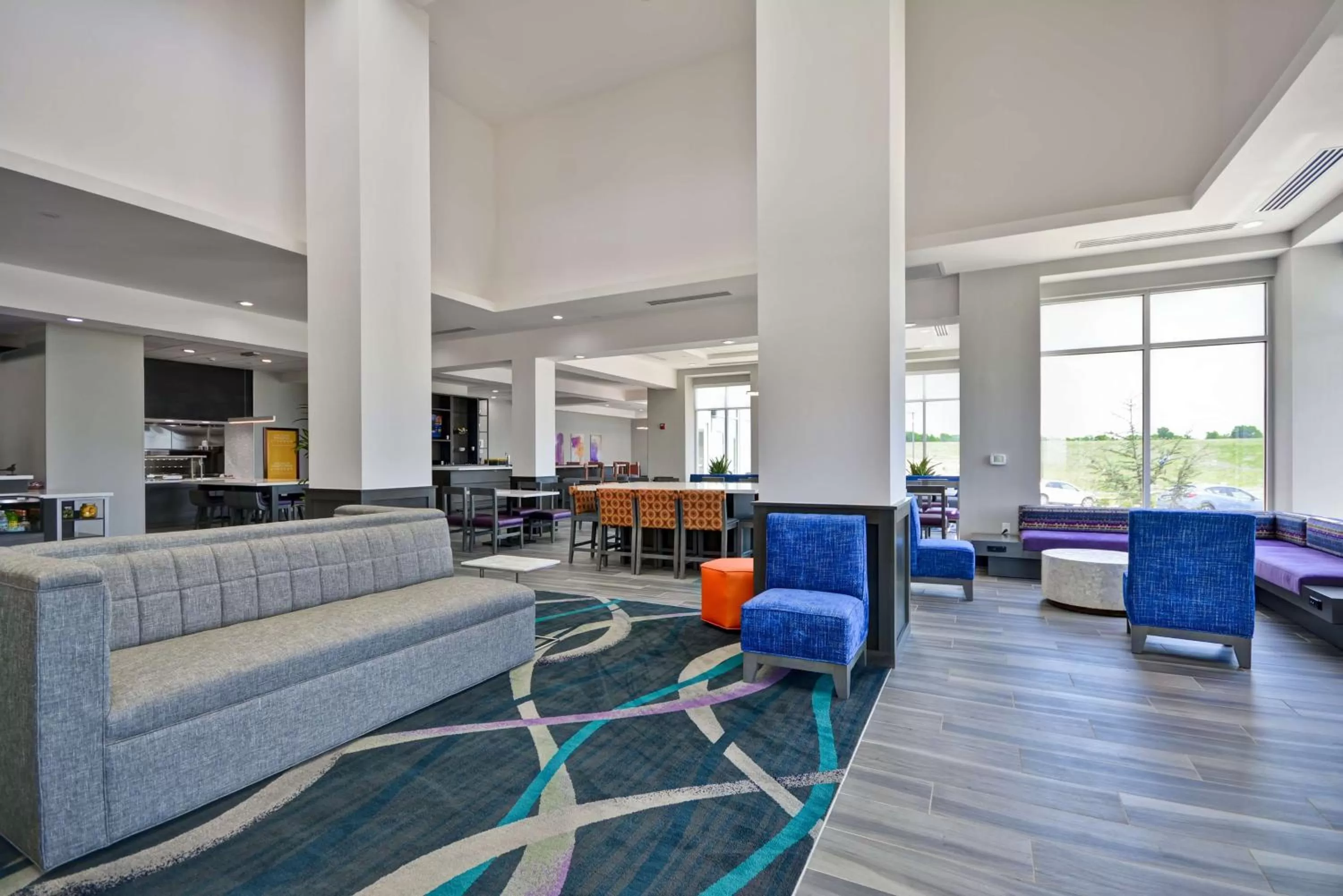 Lobby or reception in Hilton Garden Inn Tulsa-Broken Arrow, OK