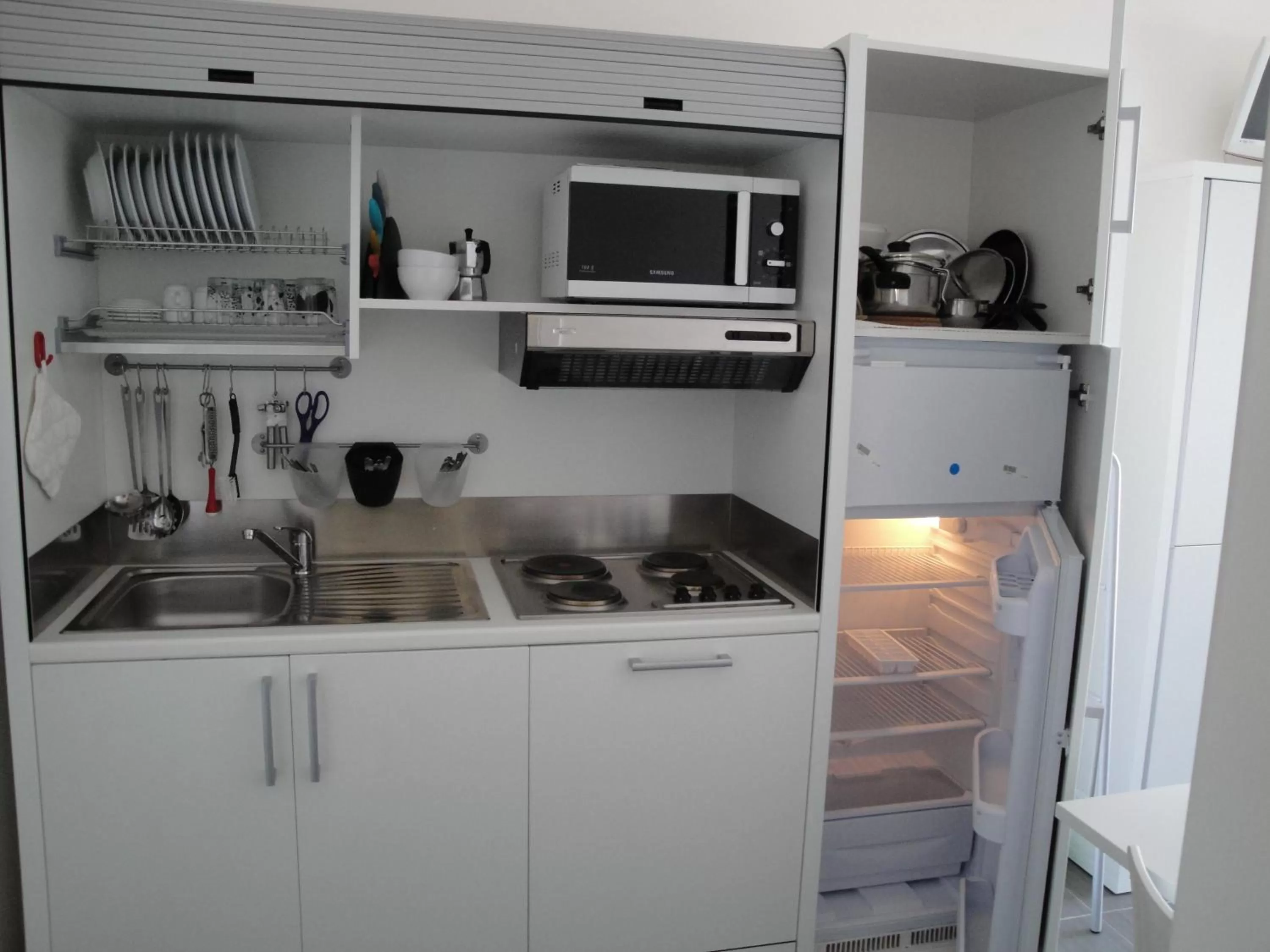 Kitchen or kitchenette in Residence La Nave