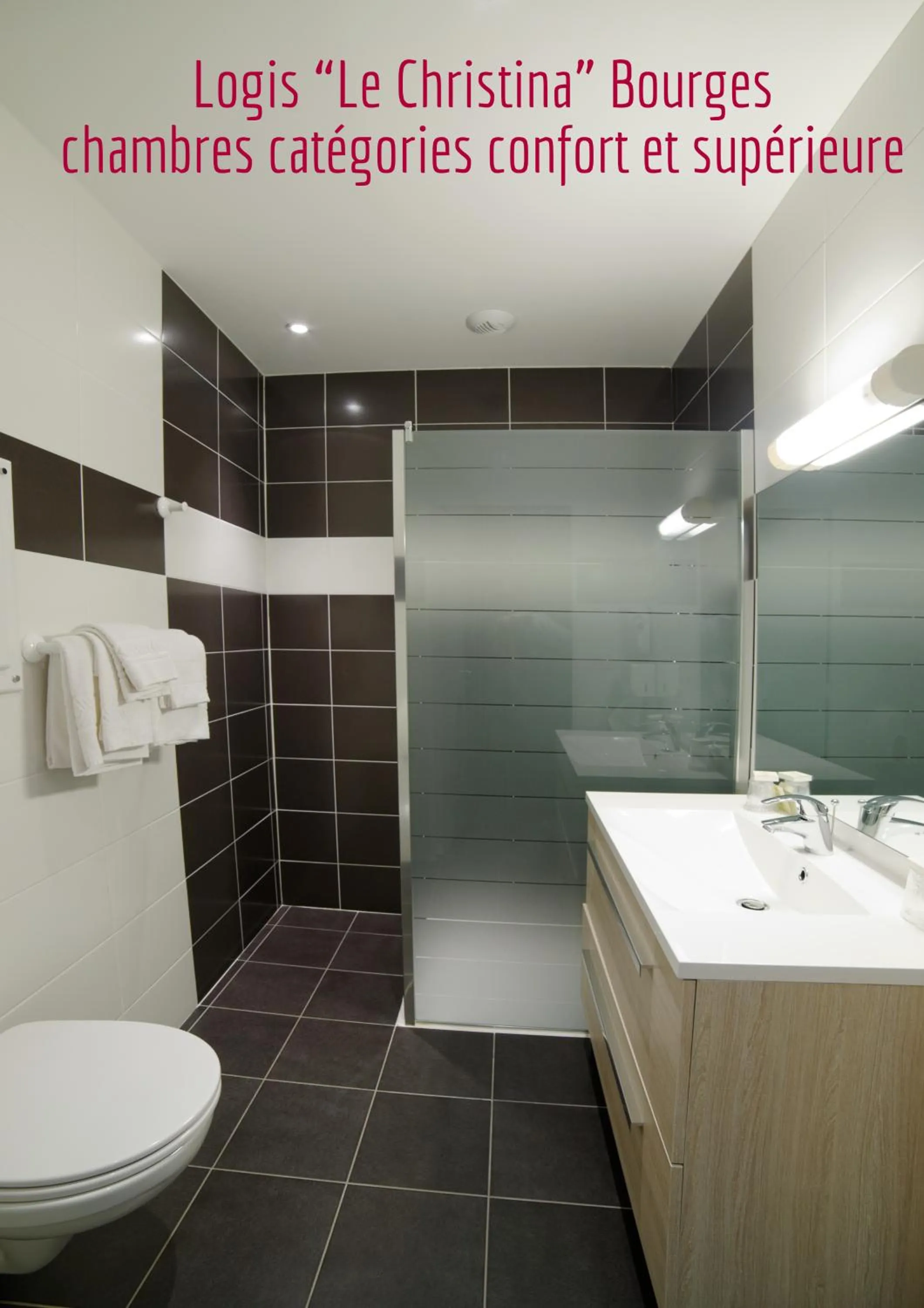 Bathroom in Logis - Le Christina