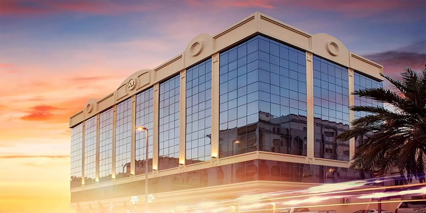 Property building in Aquila Al Hamra Hotel