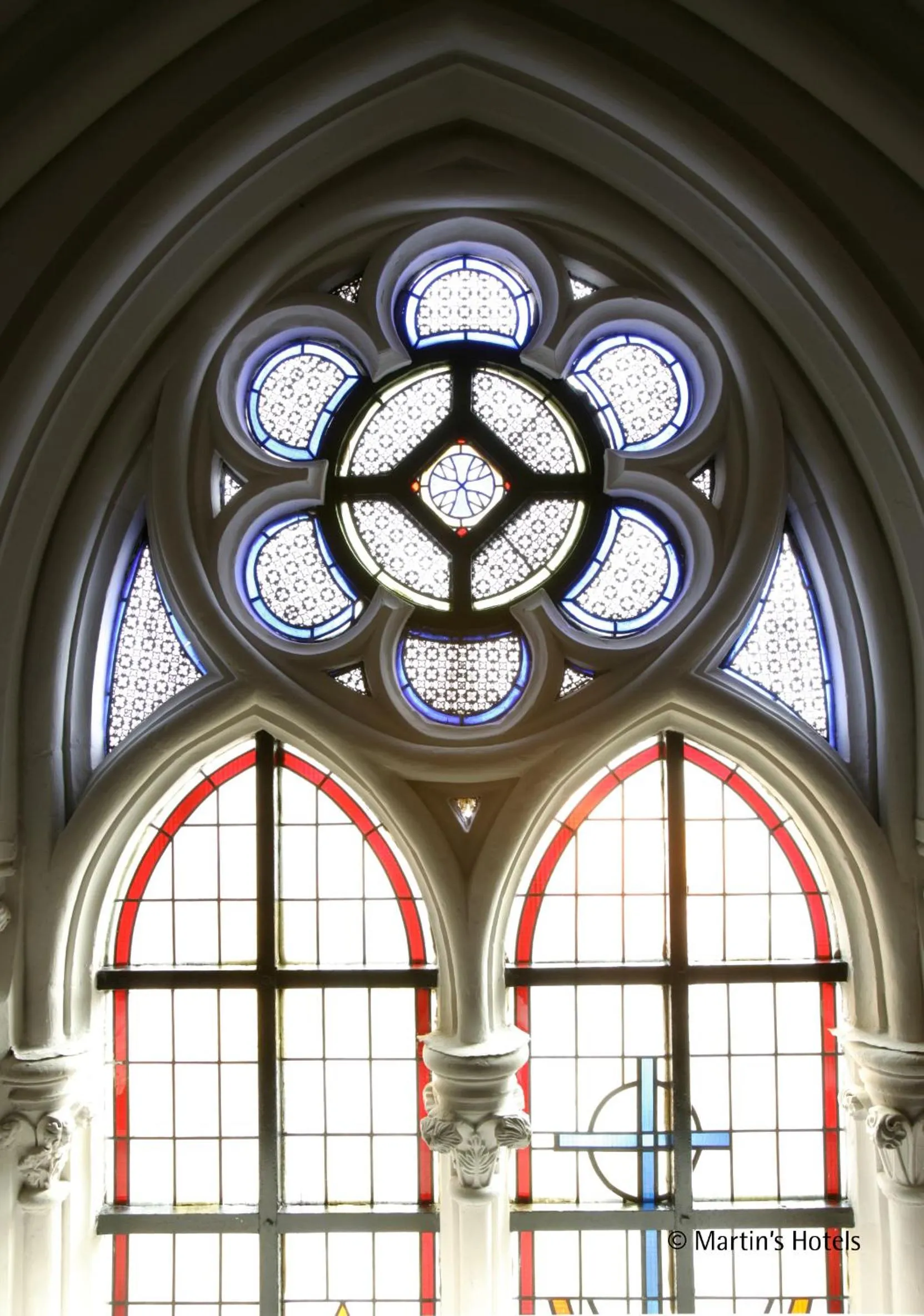 Decorative detail in Martin's Patershof