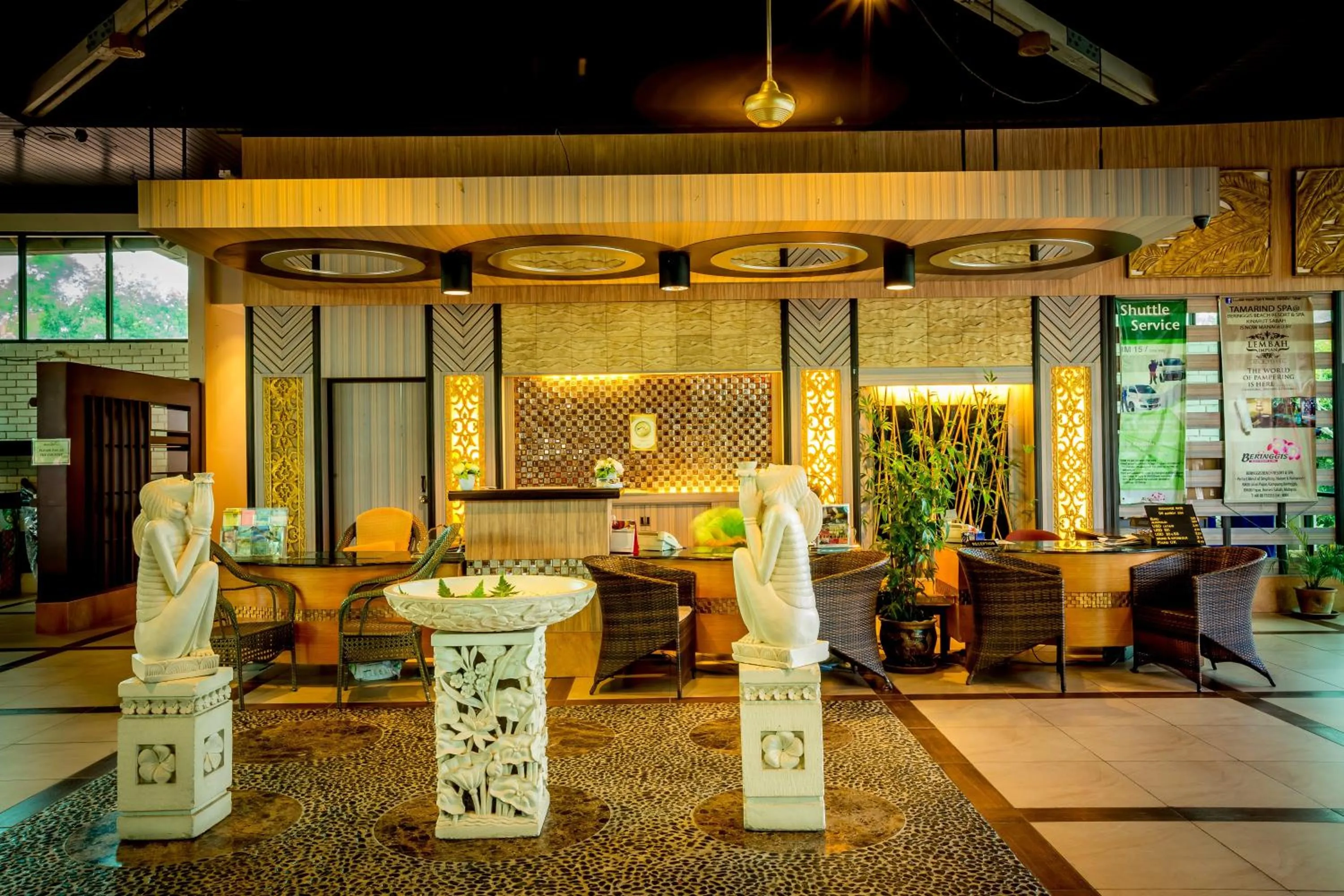 Lobby or reception in Beringgis Beach Resort & Spa