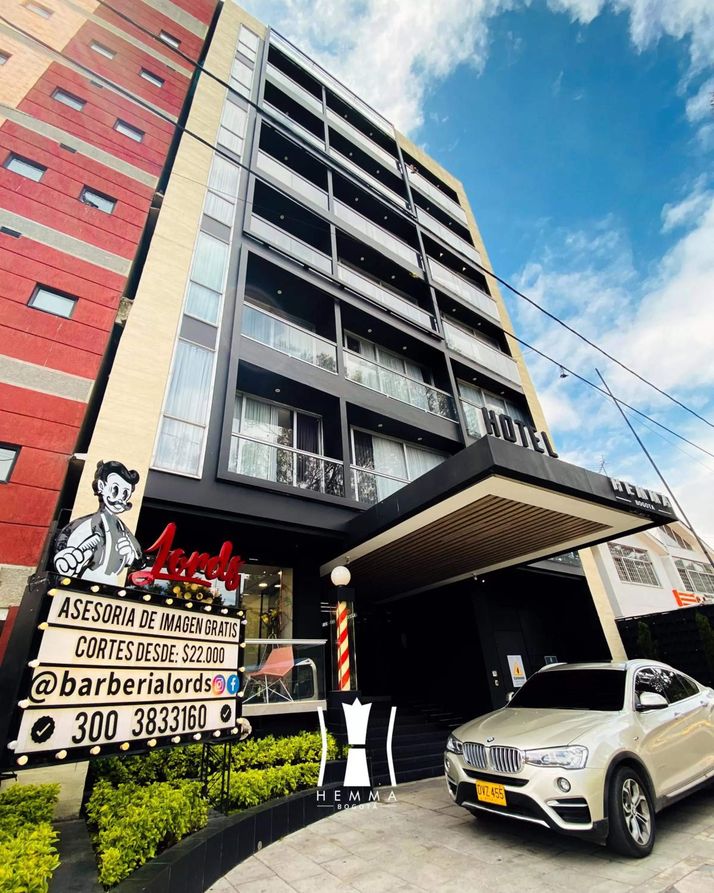 Property building in Hemma Bogotá Country Luxury Suites Hotel