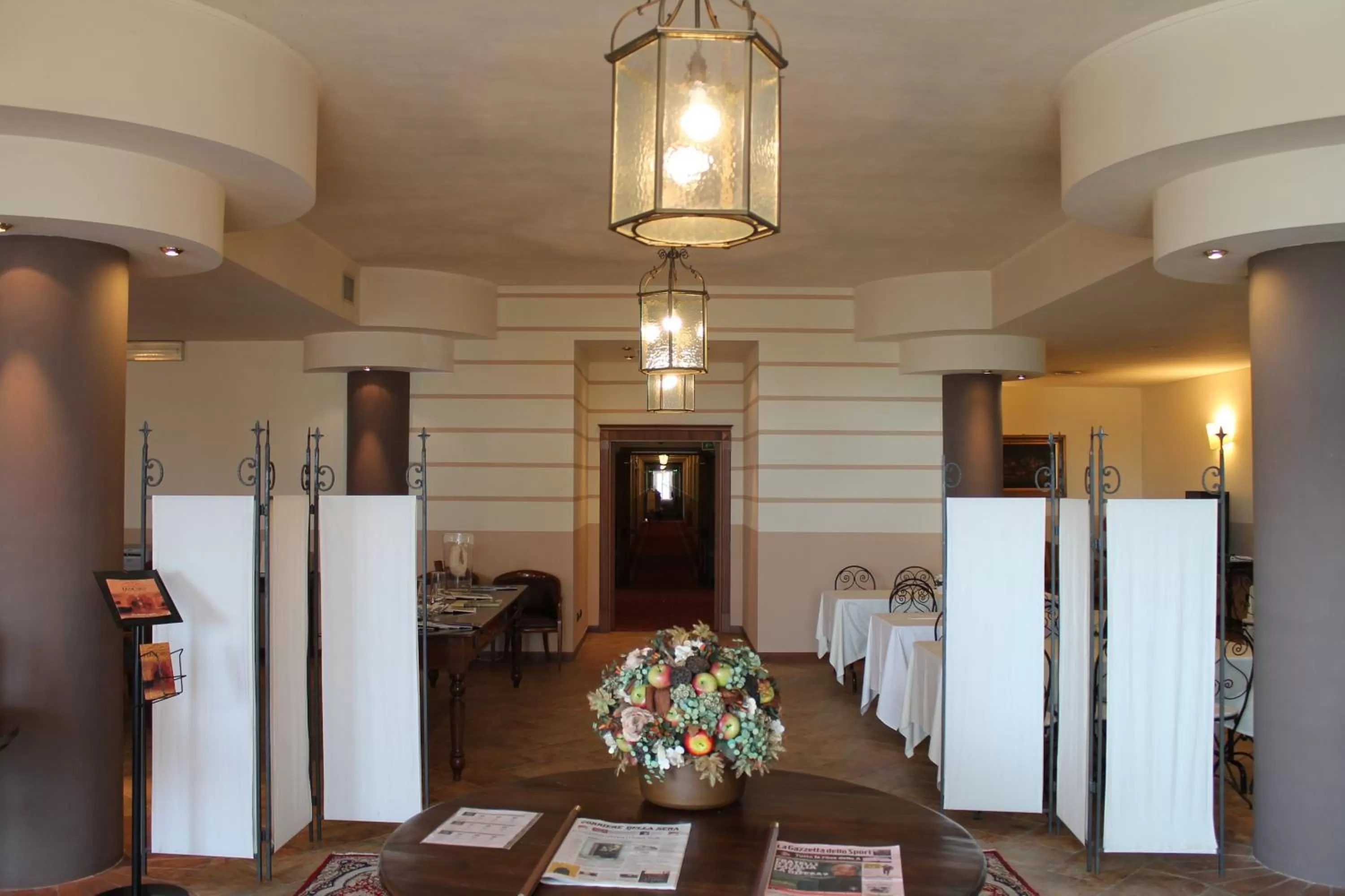 Decorative detail in Hotel Don Carlo