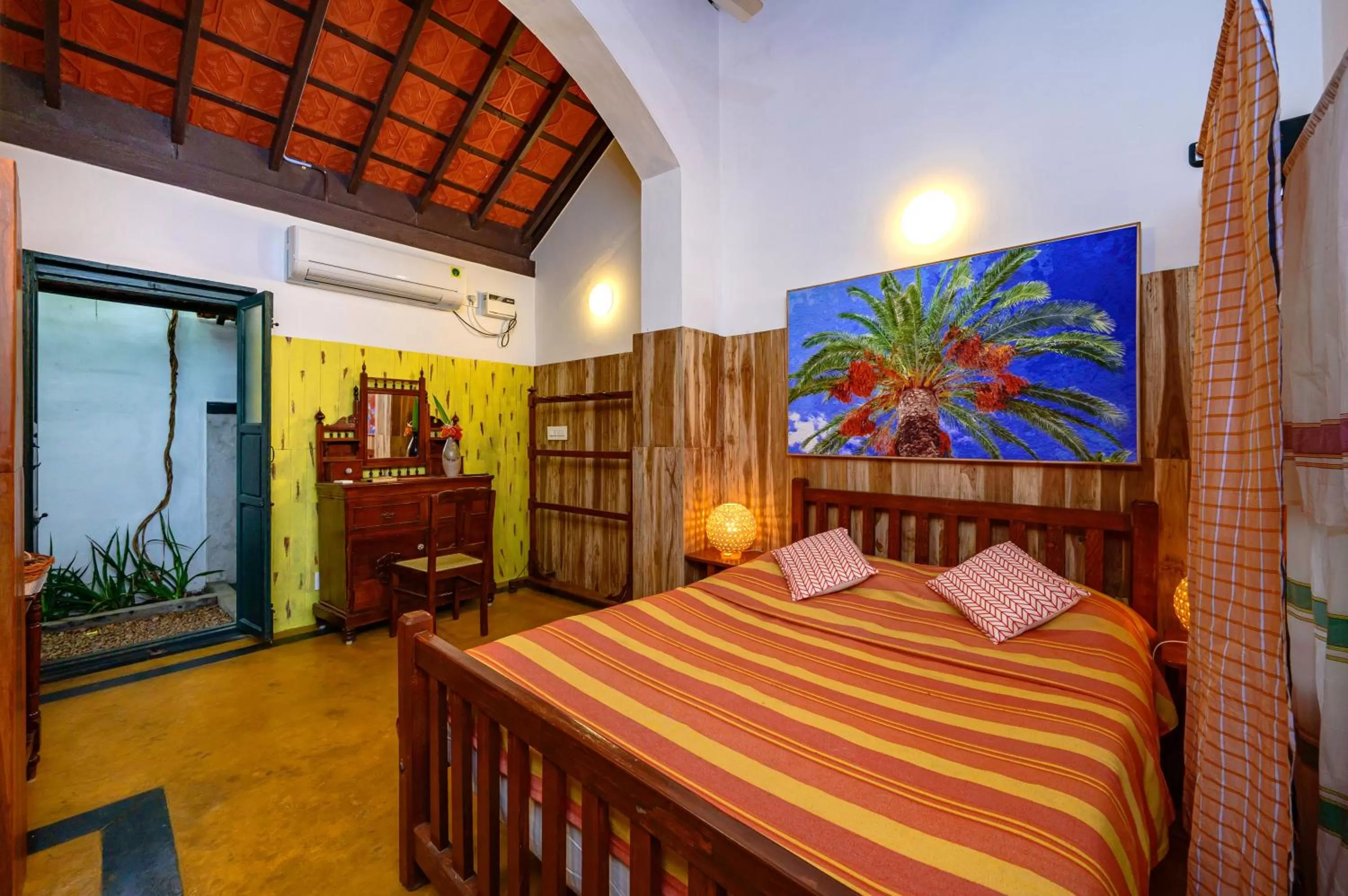 Bedroom, Bed in Neemrana's Coconut Alley