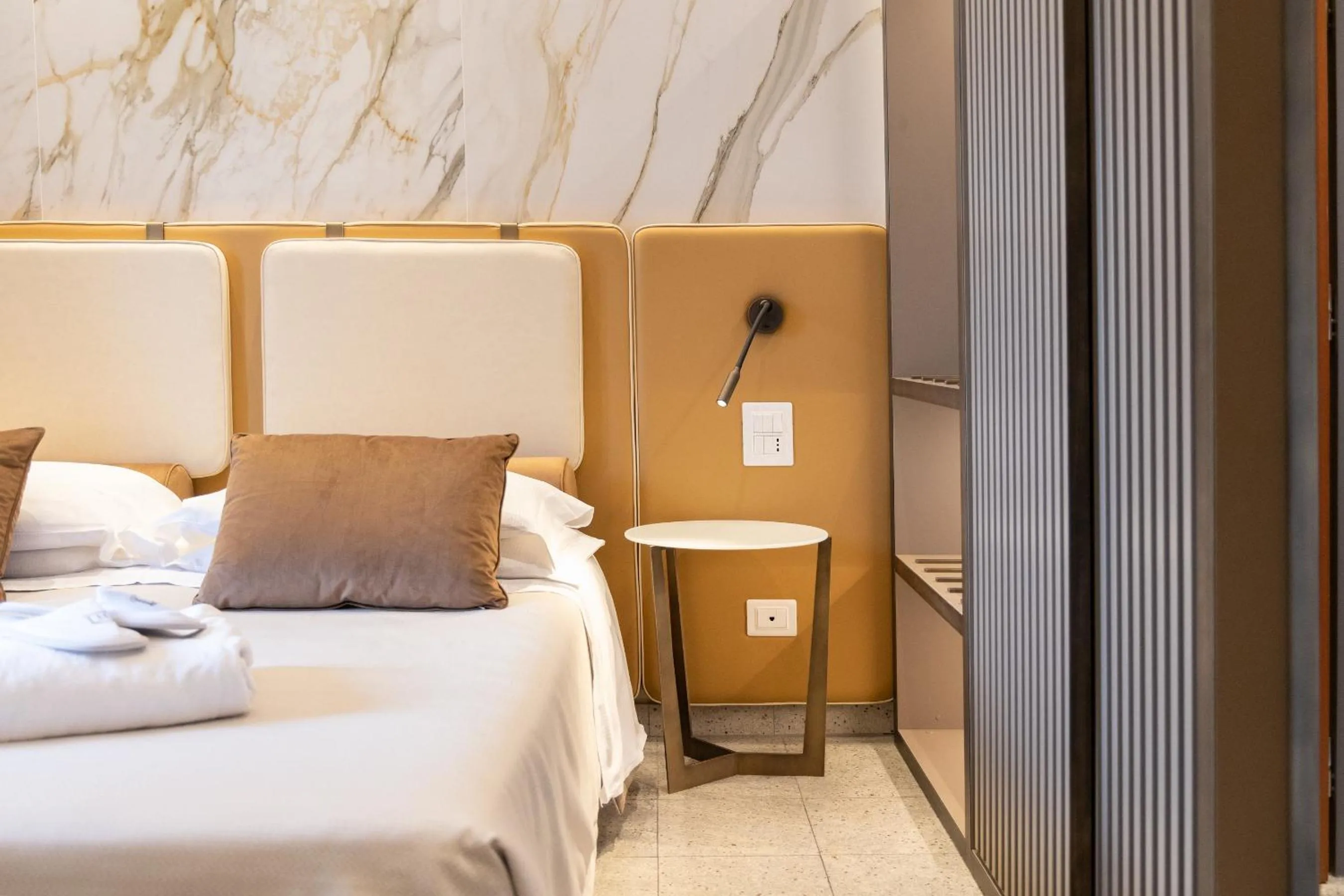 Decorative detail, Bed in Hotel Feldberg