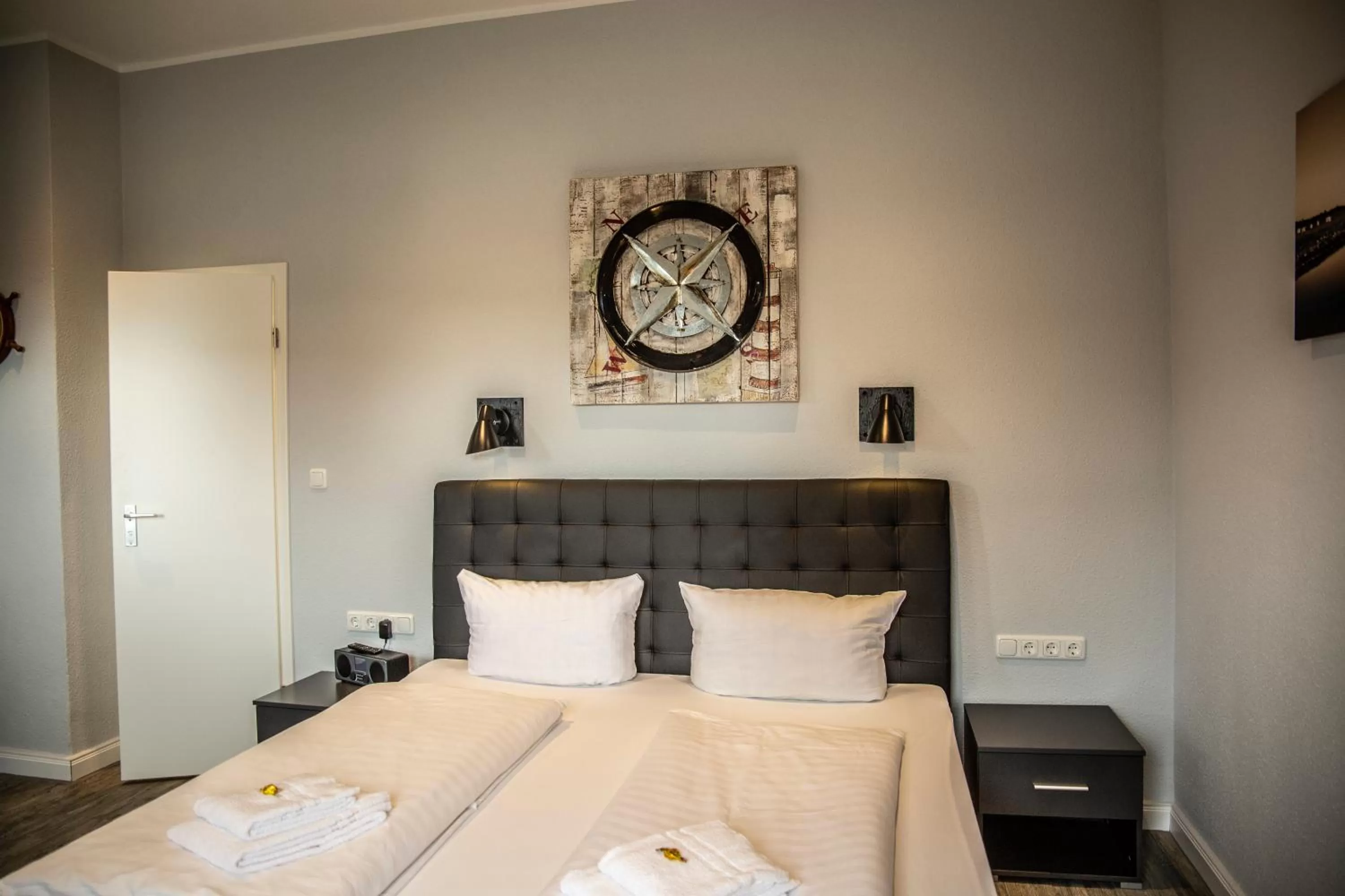 Bed in Hotel Tum Stüürmann