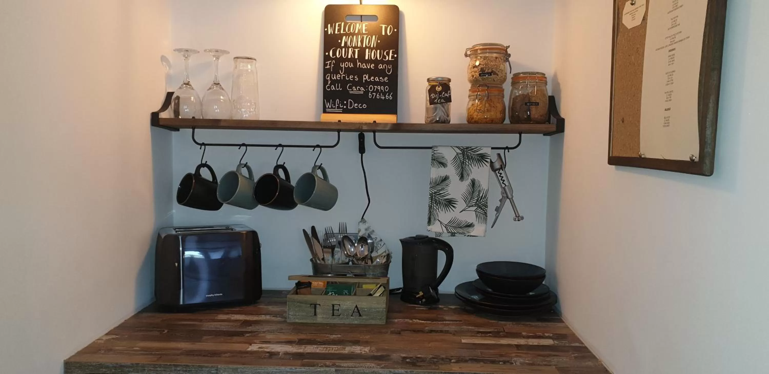 Bedroom in Monkton Court House B&B