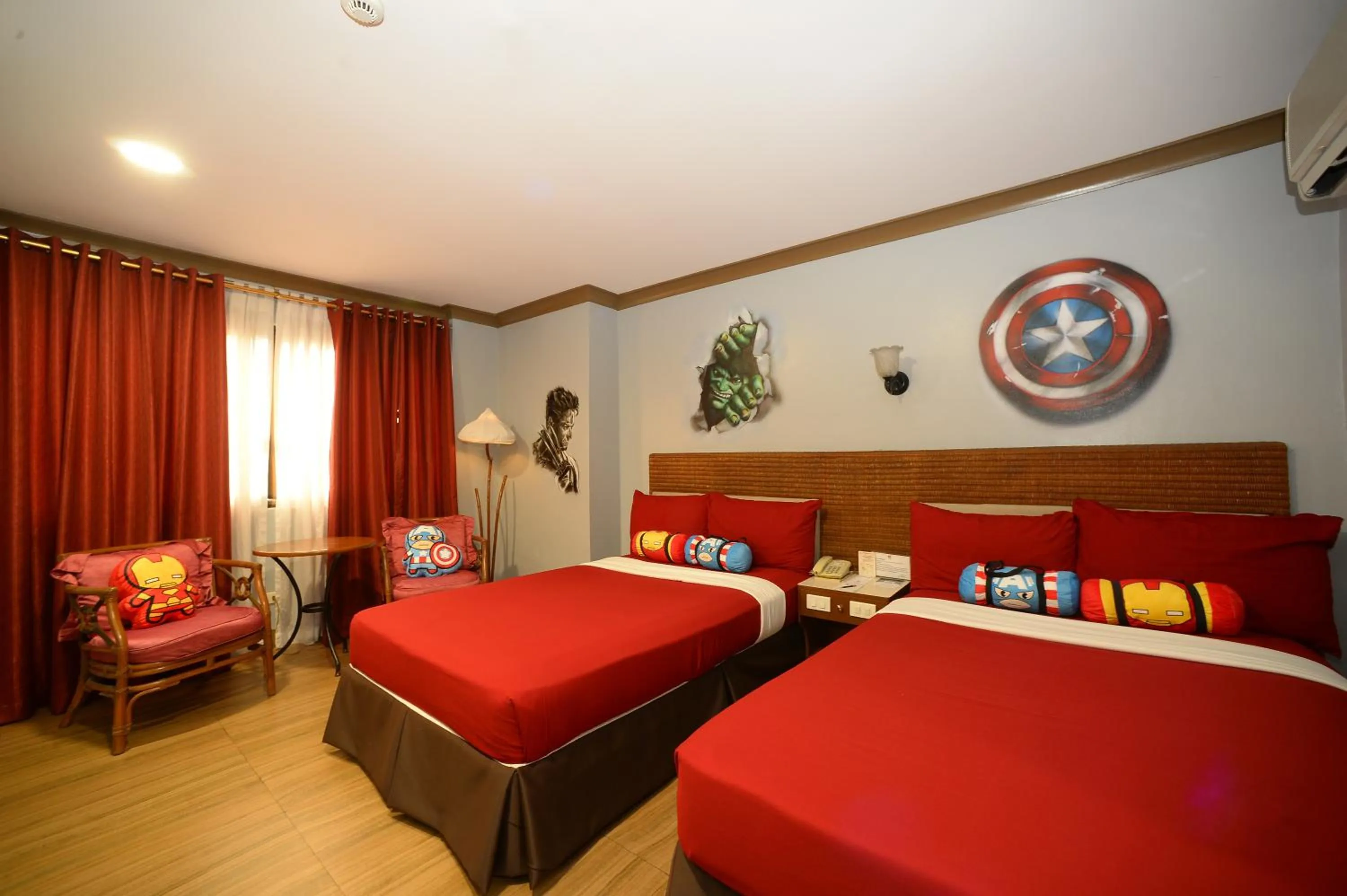 Bed in The Golden Pine Hotel