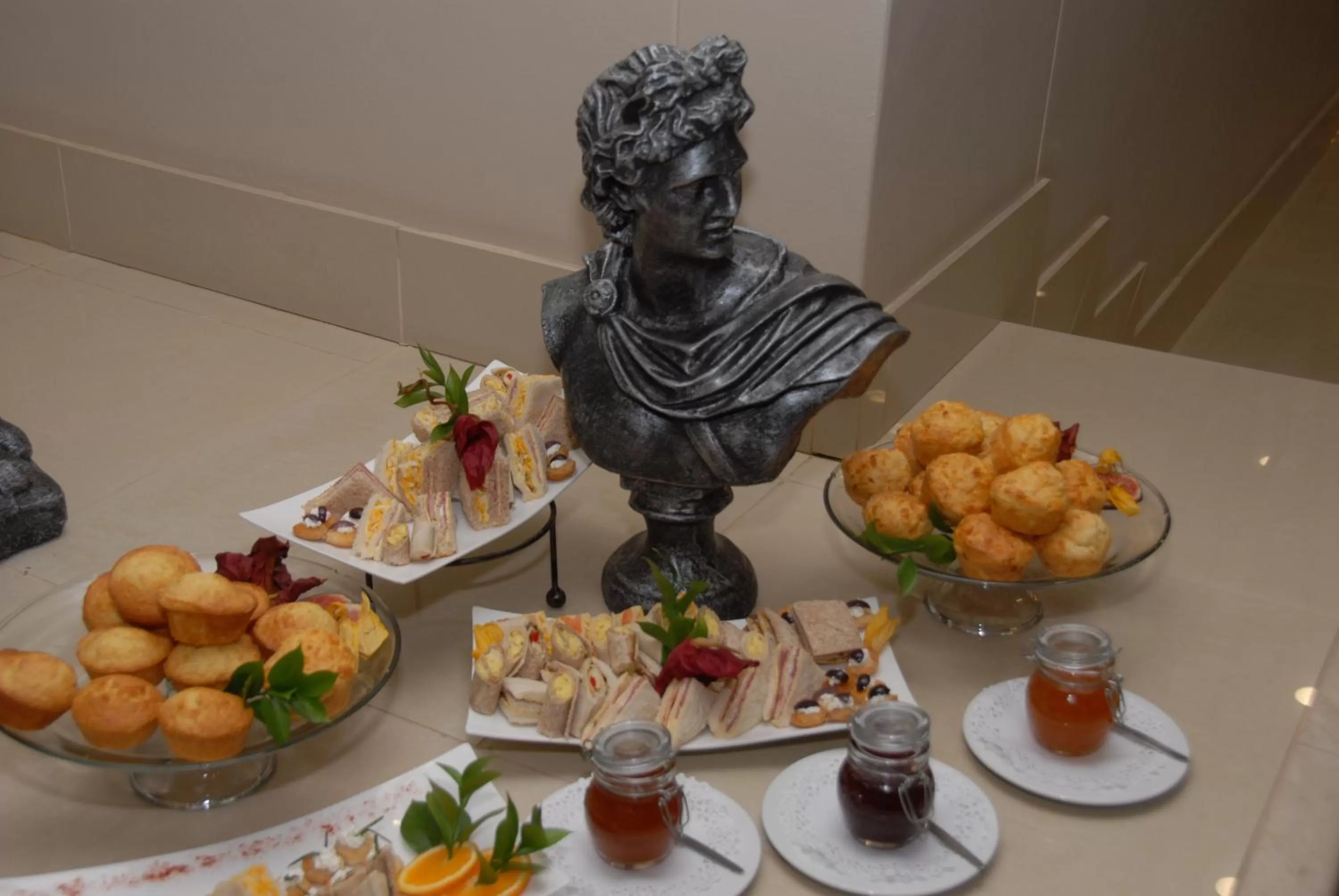 Food close-up in Apollo Hotel