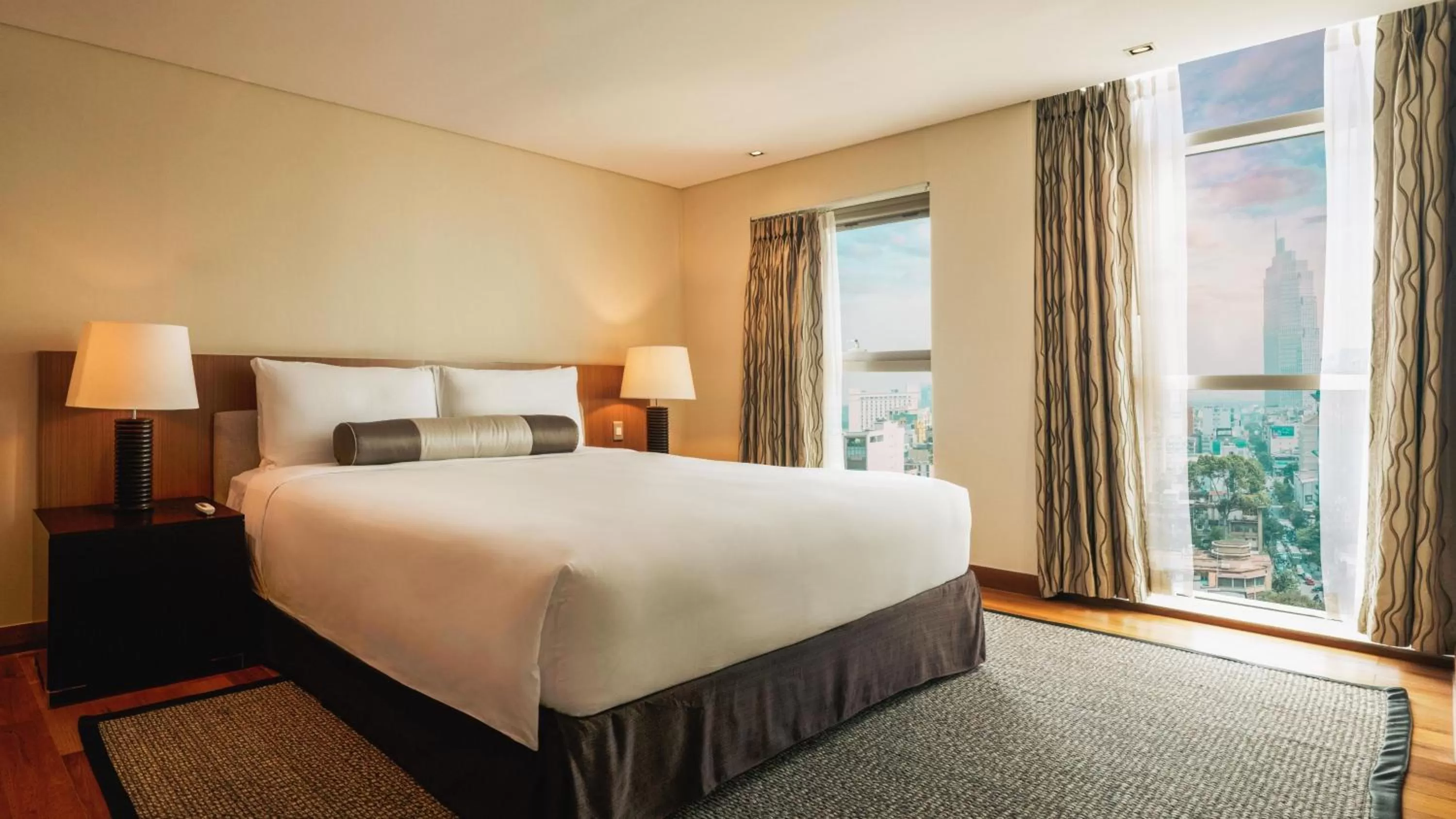 Bed in InterContinental Residences Saigon, an IHG Hotel