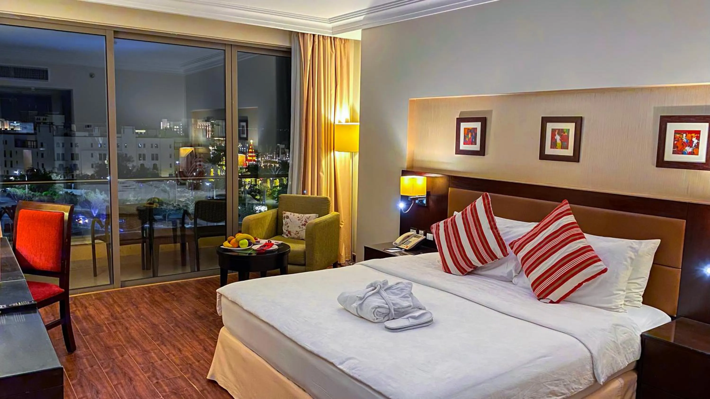 Bed in Oryx Hotel Aqaba