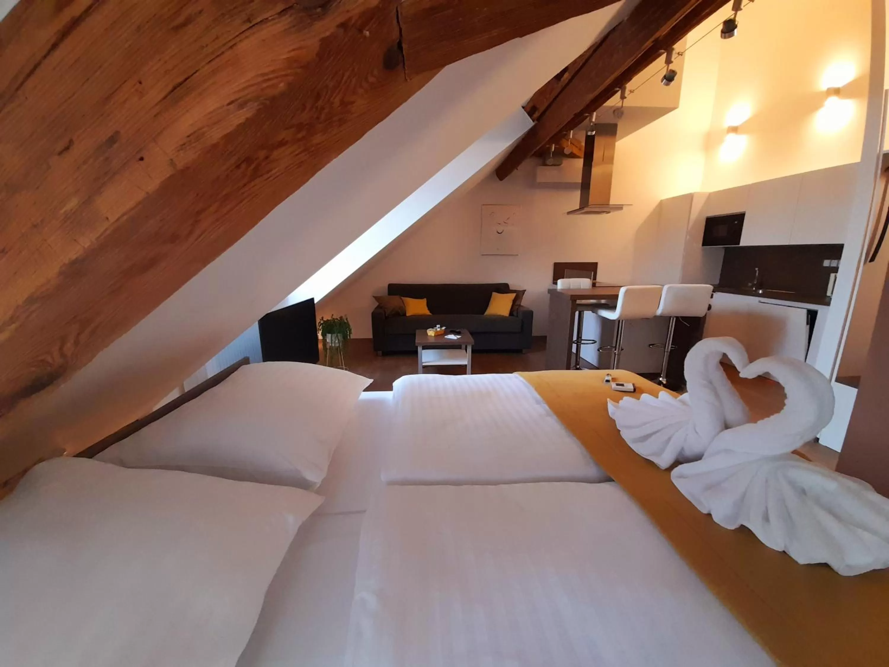 Bed in Residence Mariánská