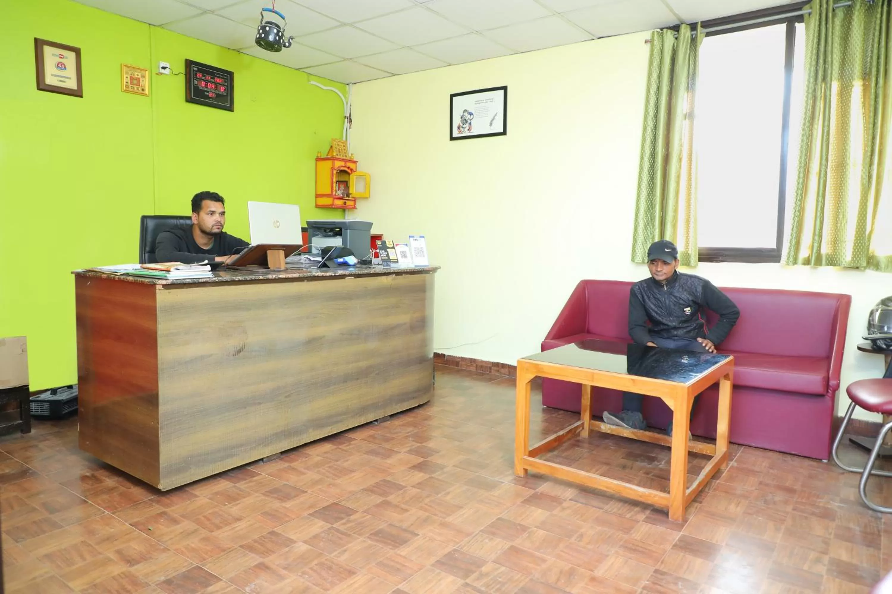 Lobby or reception in Corbett Treat Resort By Atya Hotels