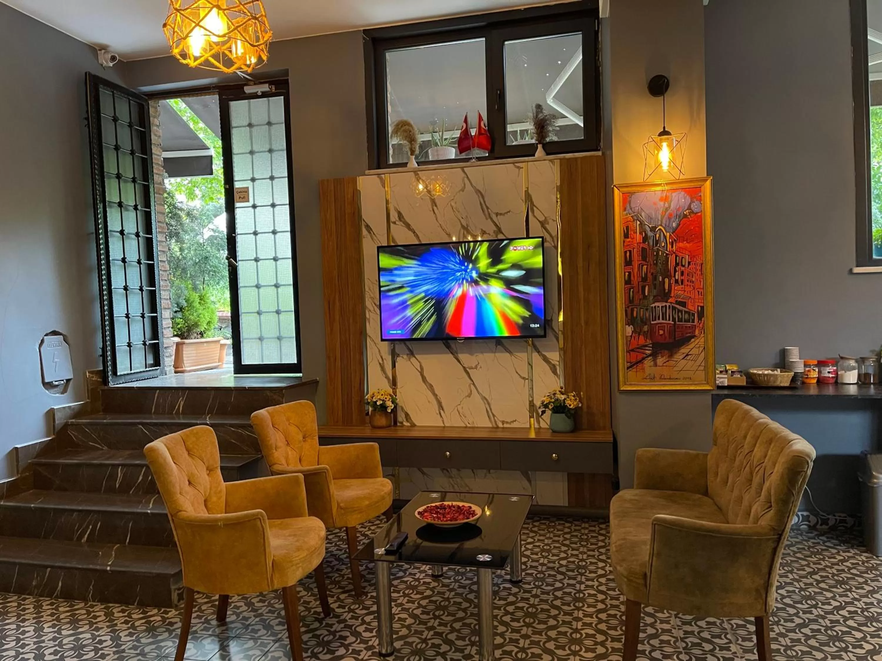 Lobby or reception in New Taksim Hotel