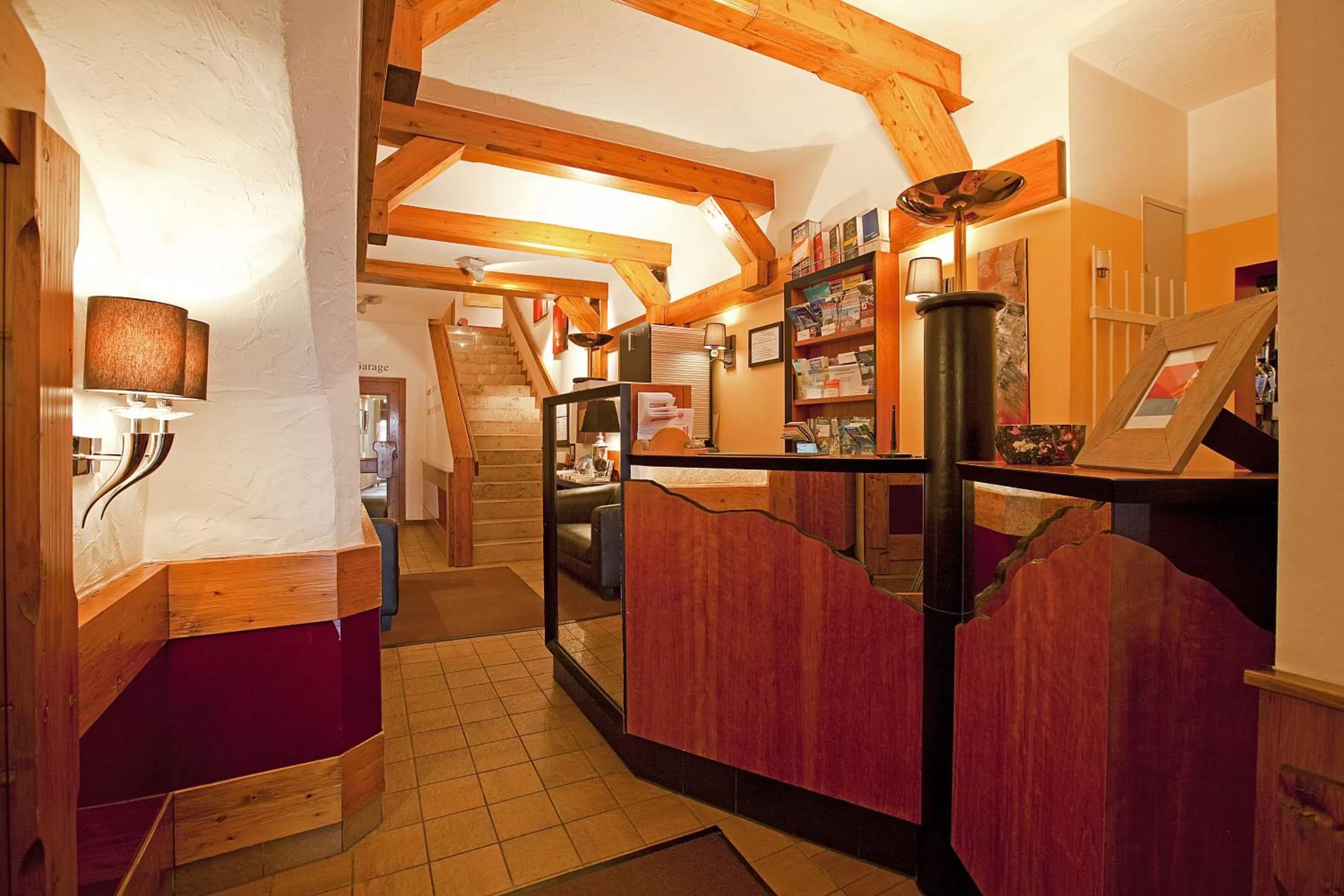 Lobby or reception in Hotel Lehmeier