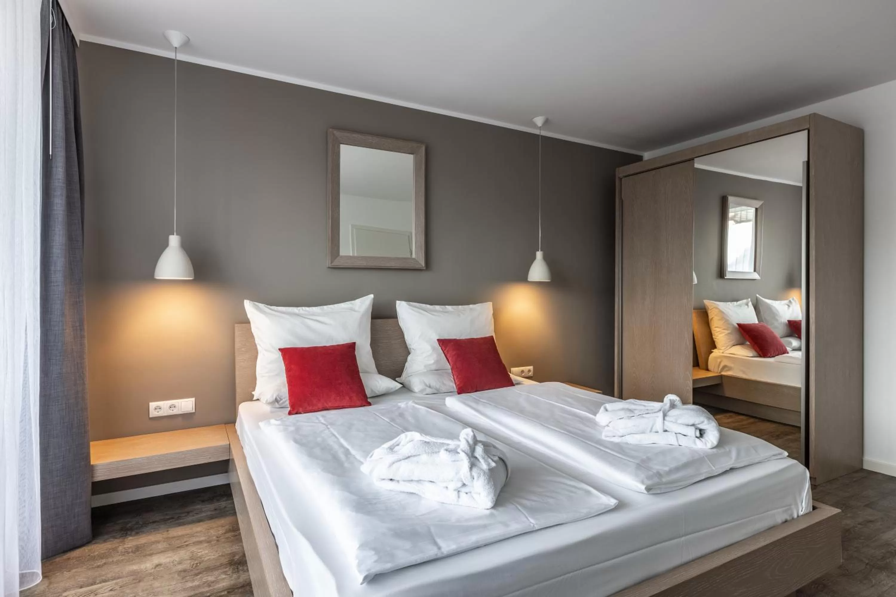 Bedroom, Bed in Karma Bavaria