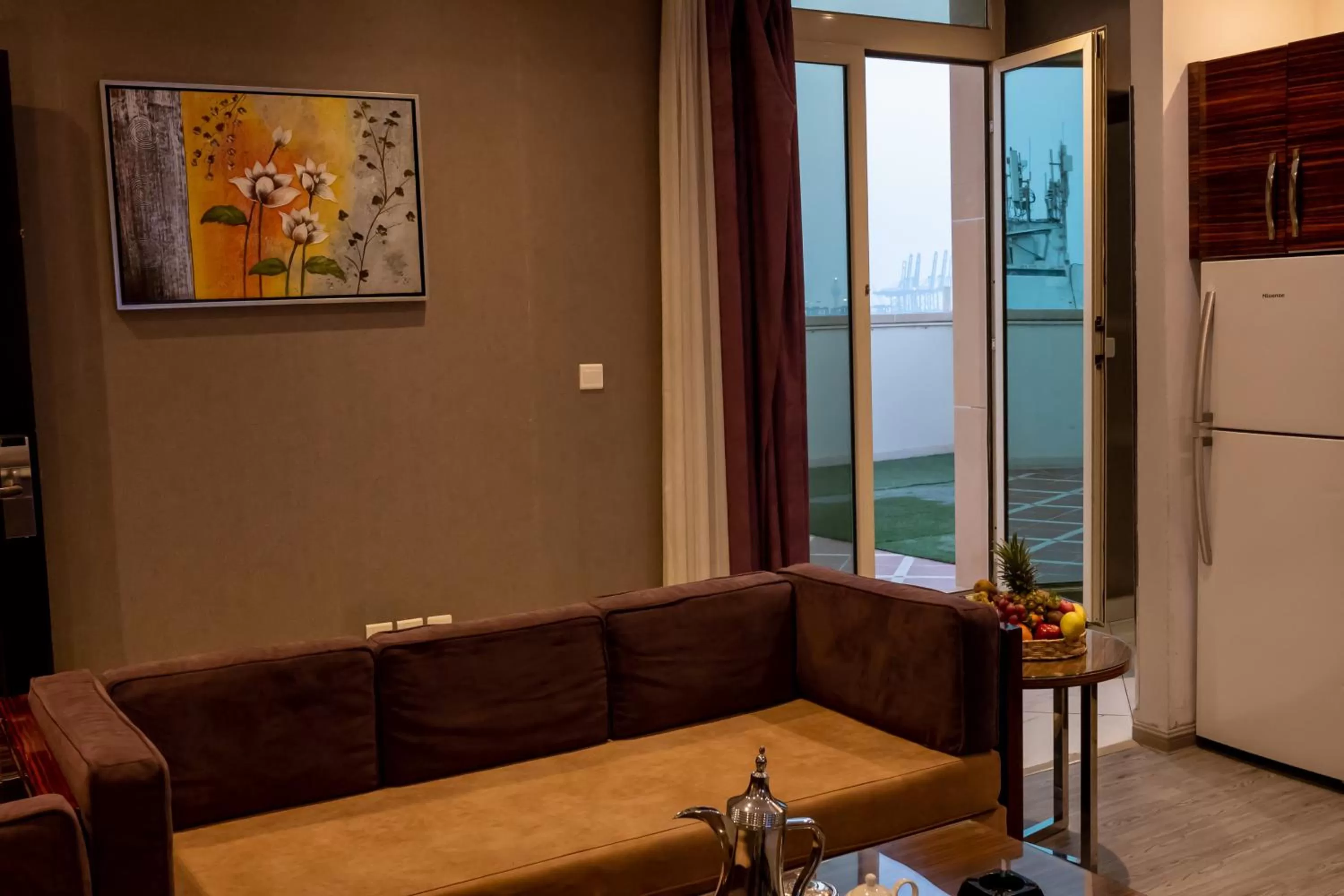 Living room in Elite Al Hamra - Al Cornich