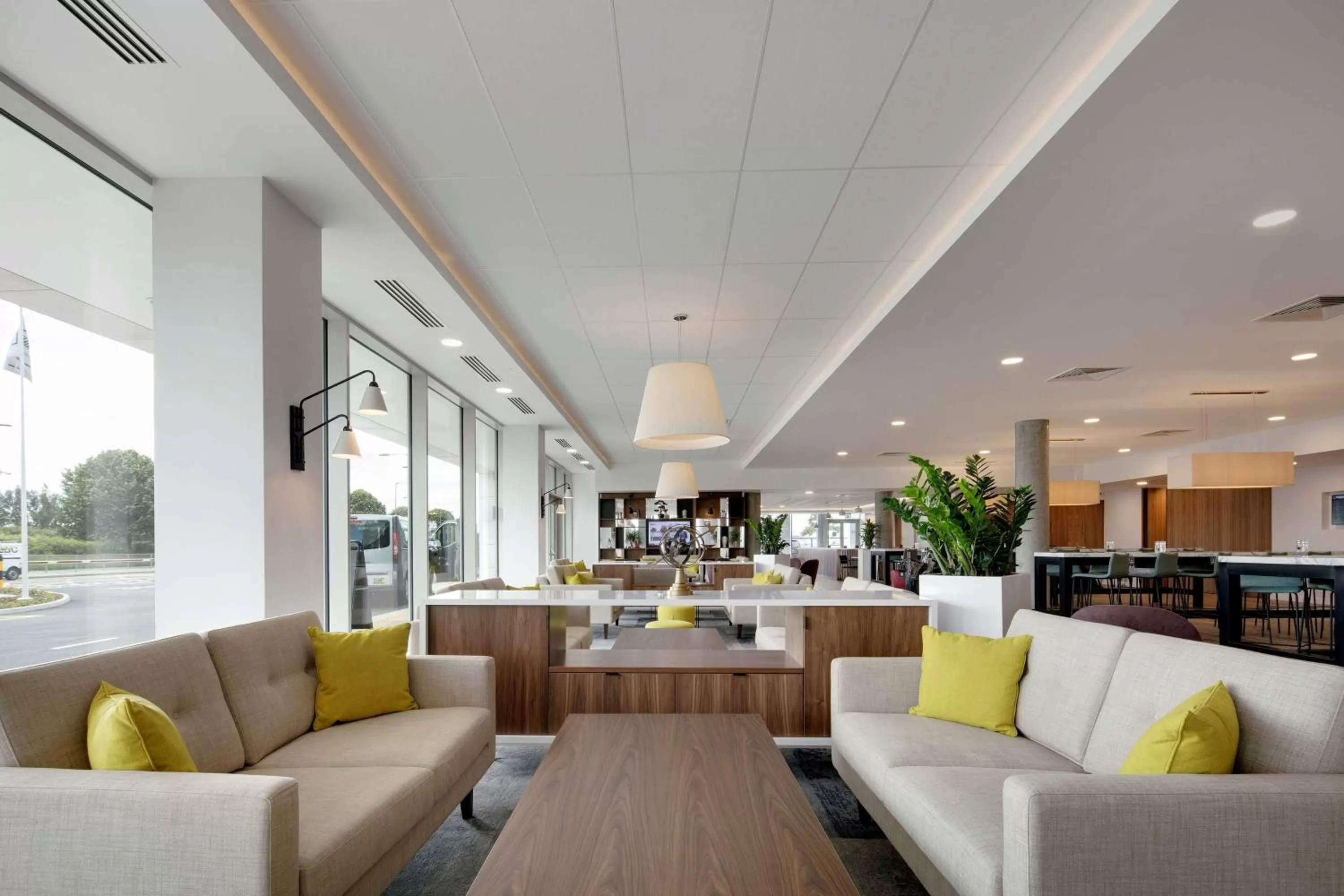 Lobby or reception in Hampton By Hilton London Stansted Airport